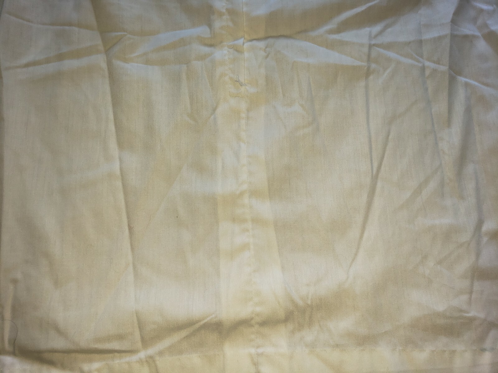 Vintage Shapely Classic White Zip Back Shirt,Unique Look, Layering Piece? Decent