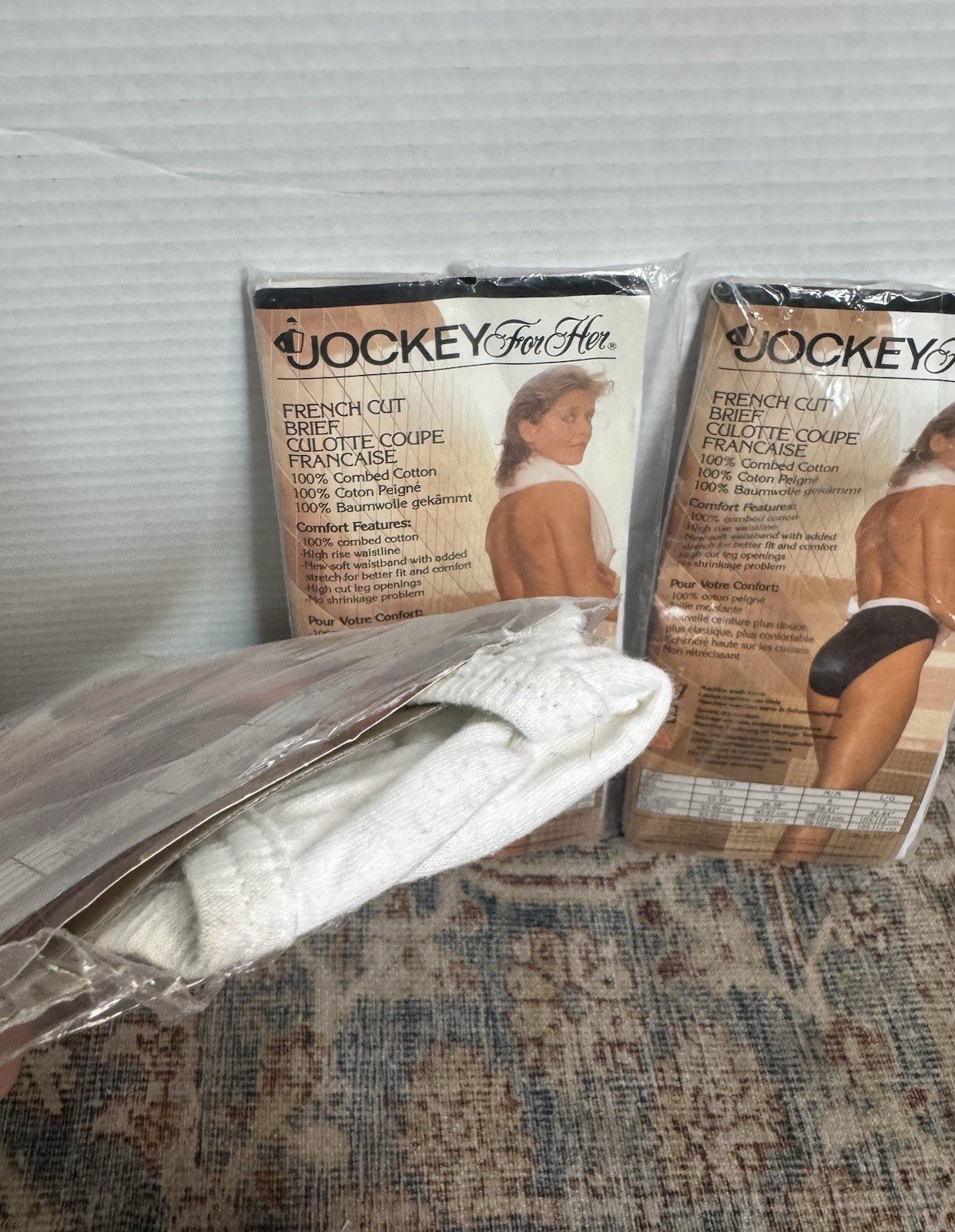 Jockey French Cut Panties Women’s Size 5 36-38” New Vintage NOS 1992 Underwear