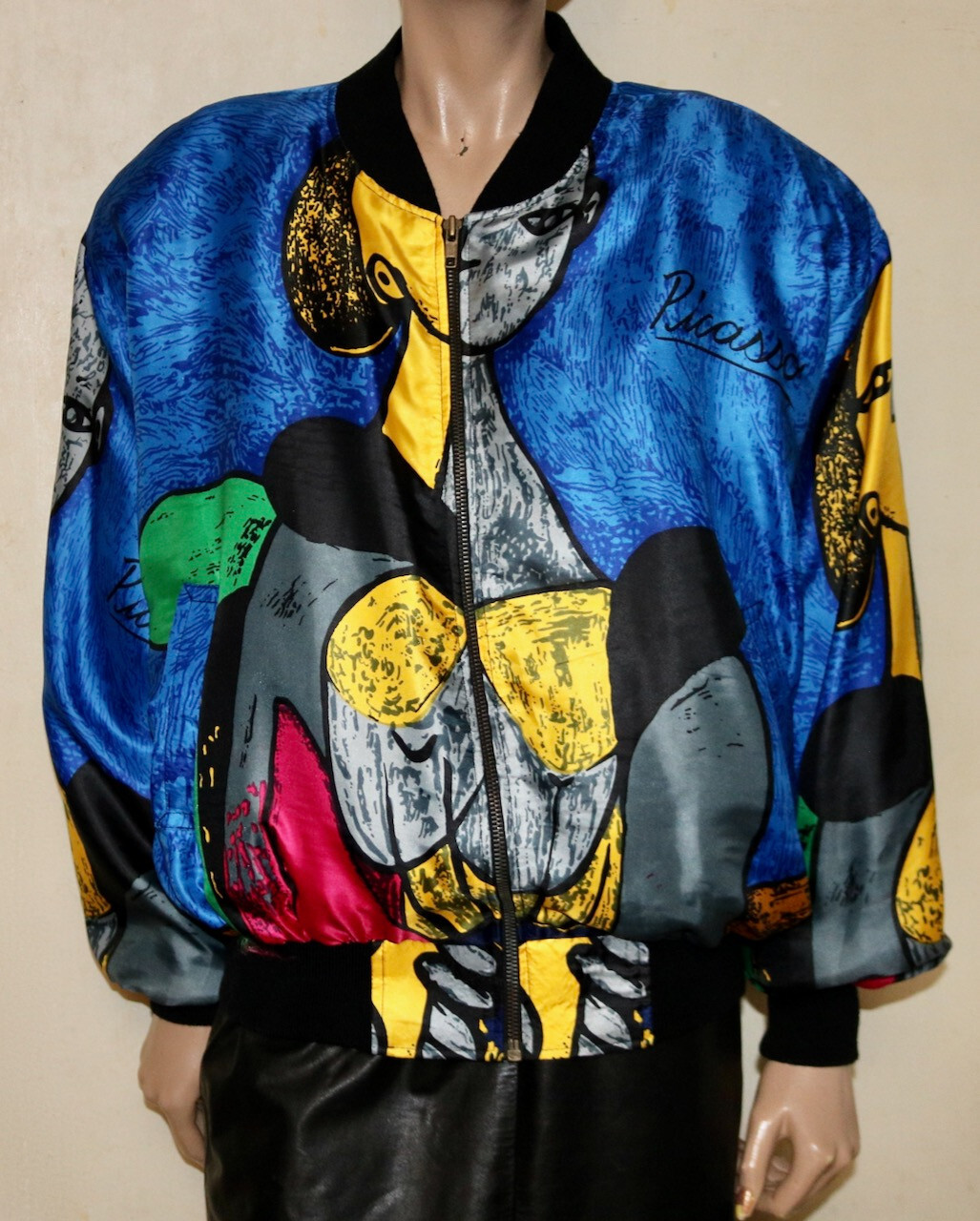 Mighty Picasso art vintage 80’s jacket