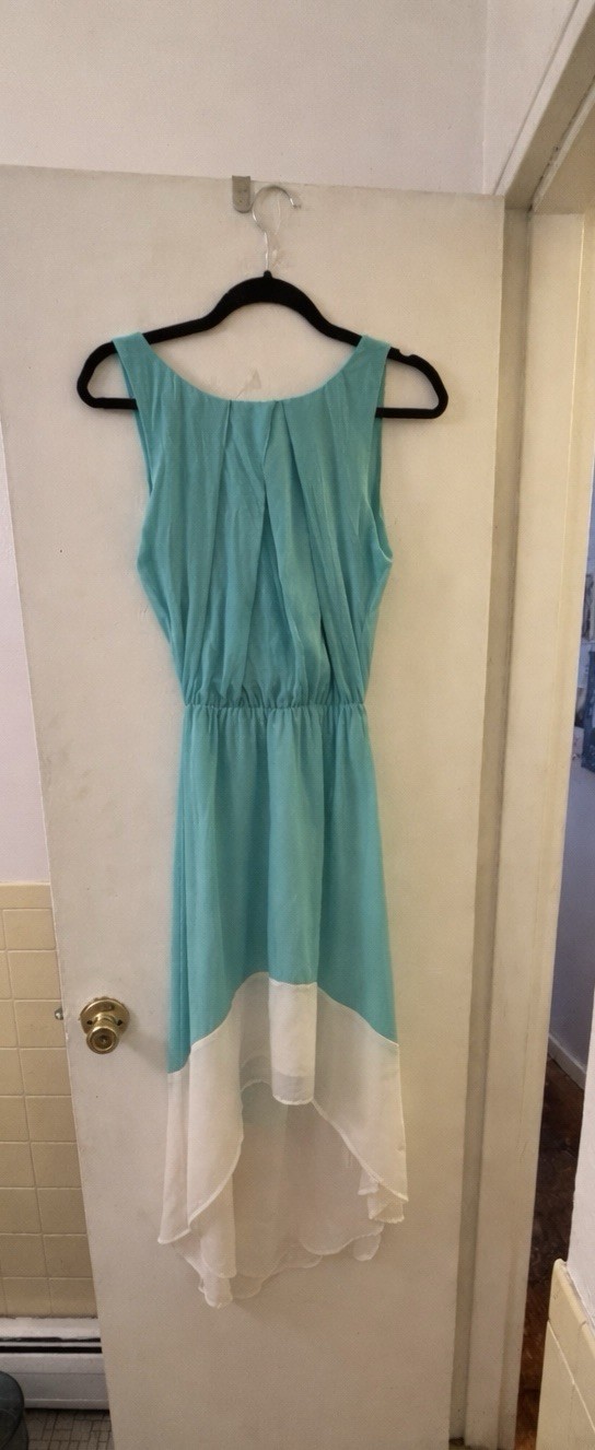 Green And White Dress Size XS