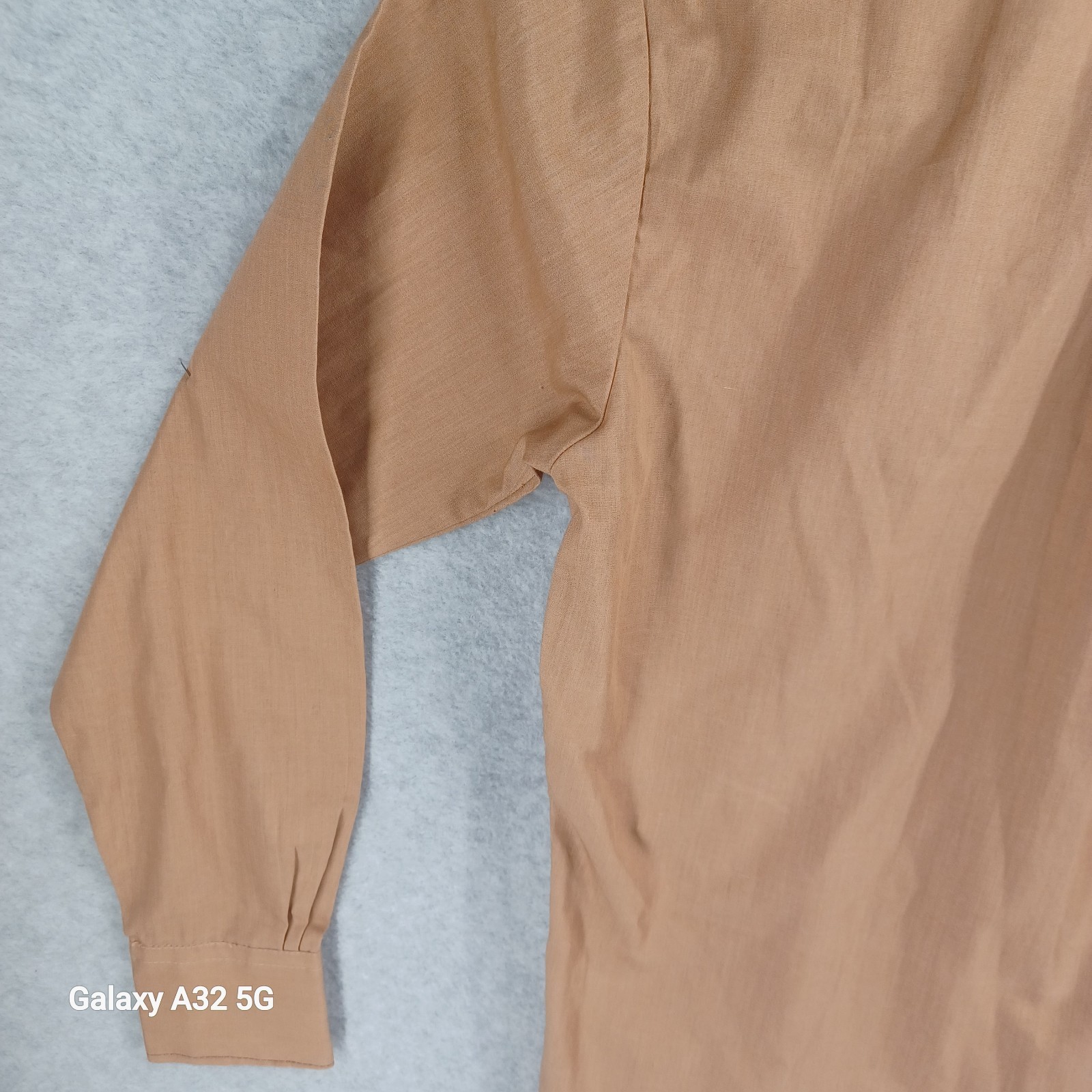 Vintage GoldenLine Perma Press Shirt Women Size 14 See Measurements Button 60s