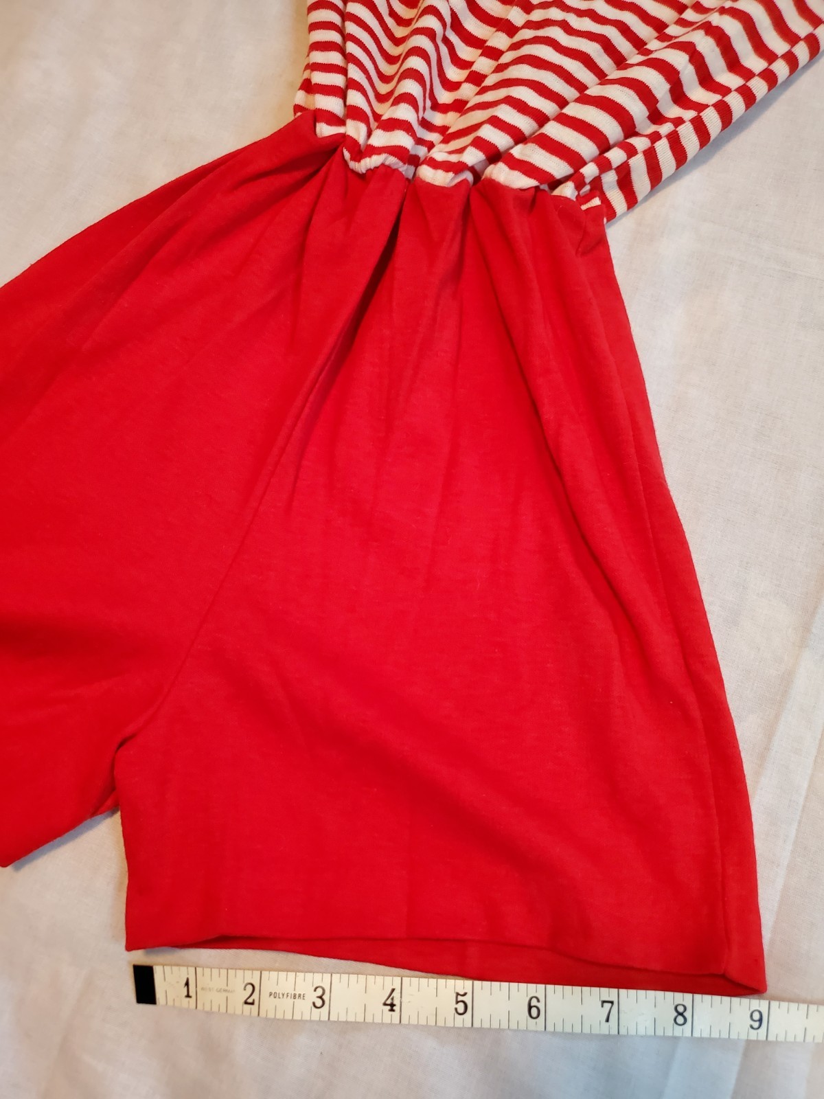Vintage 70s 80s Lady Champion Gym Phy Ed Uniform Jumpsuit Teen Girl Juniors XS