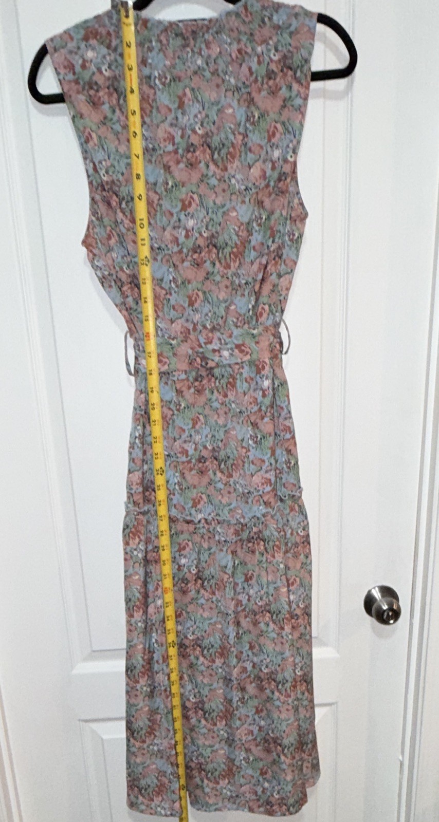 The Entro vintage floral inspired style dress by modern designer women’s Size L