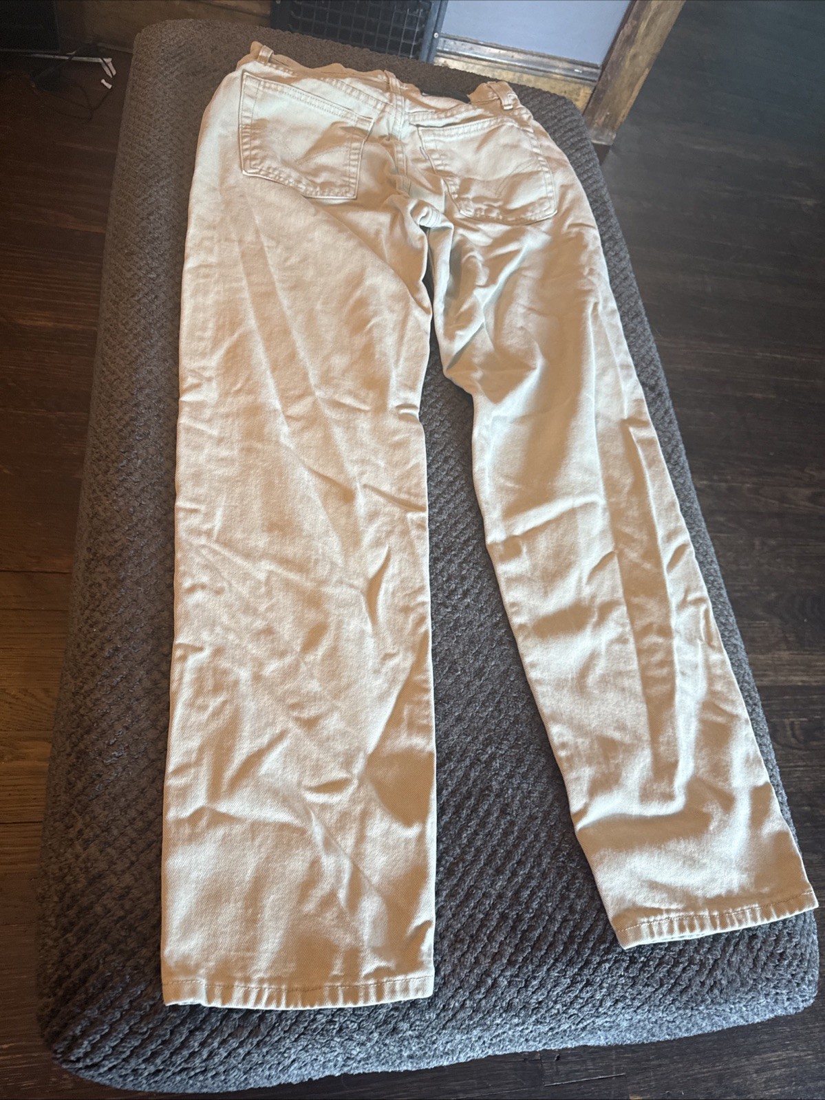Vtg 90s Levi’s SilverTab Loose Fit Khaki Pants Womens Size 6 Made USA Workwear