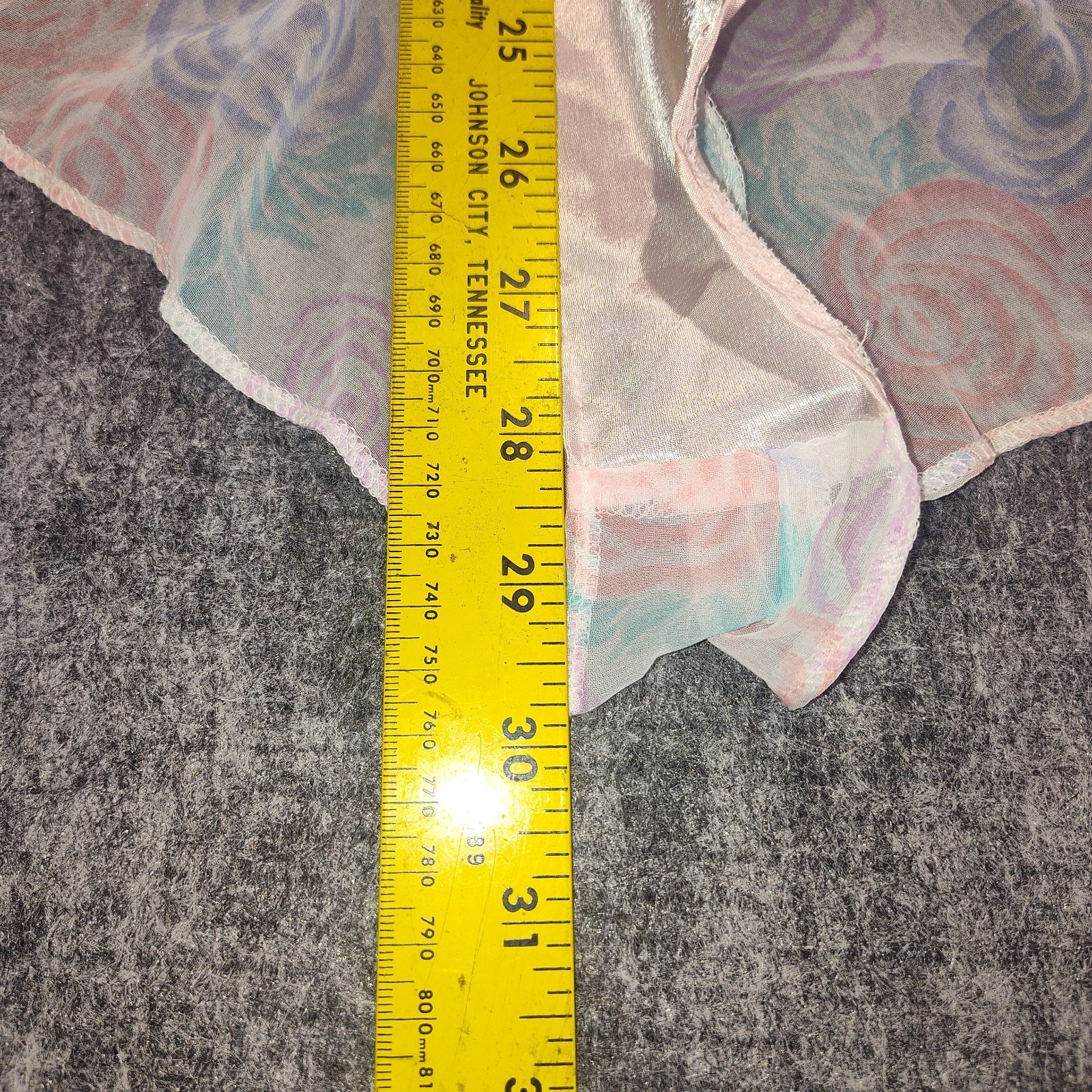 Vtg Silky Teddie Ruffles & Lace Lingerie Lily of France Sleepwear Sz Small USA
