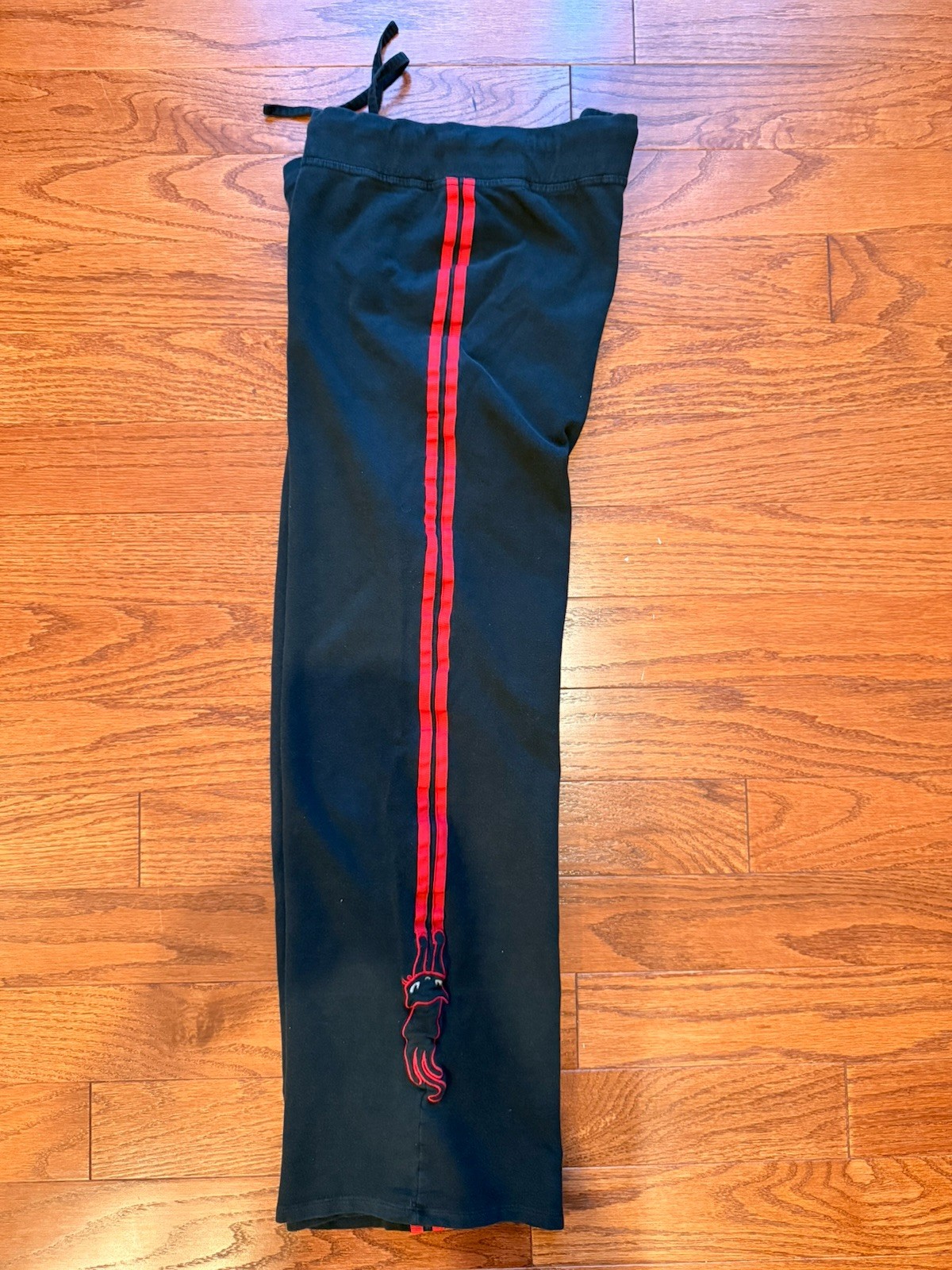Women’s Vintage Early 2000’s Emily The Strange Size L Black Track Pants