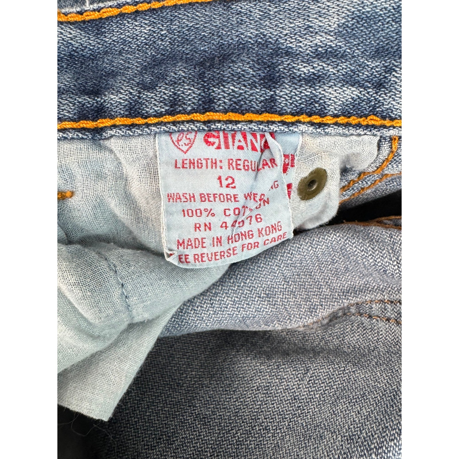 Vintage Chatto High Waist Jeans Size 12 Regular Blue Denim Mom Jeans