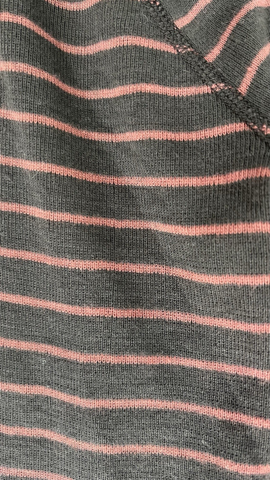 Vintage Sonia Rykiel 1980 Kimball tag NEW Long Sleeve Red Stripes Cotton Top SZ0