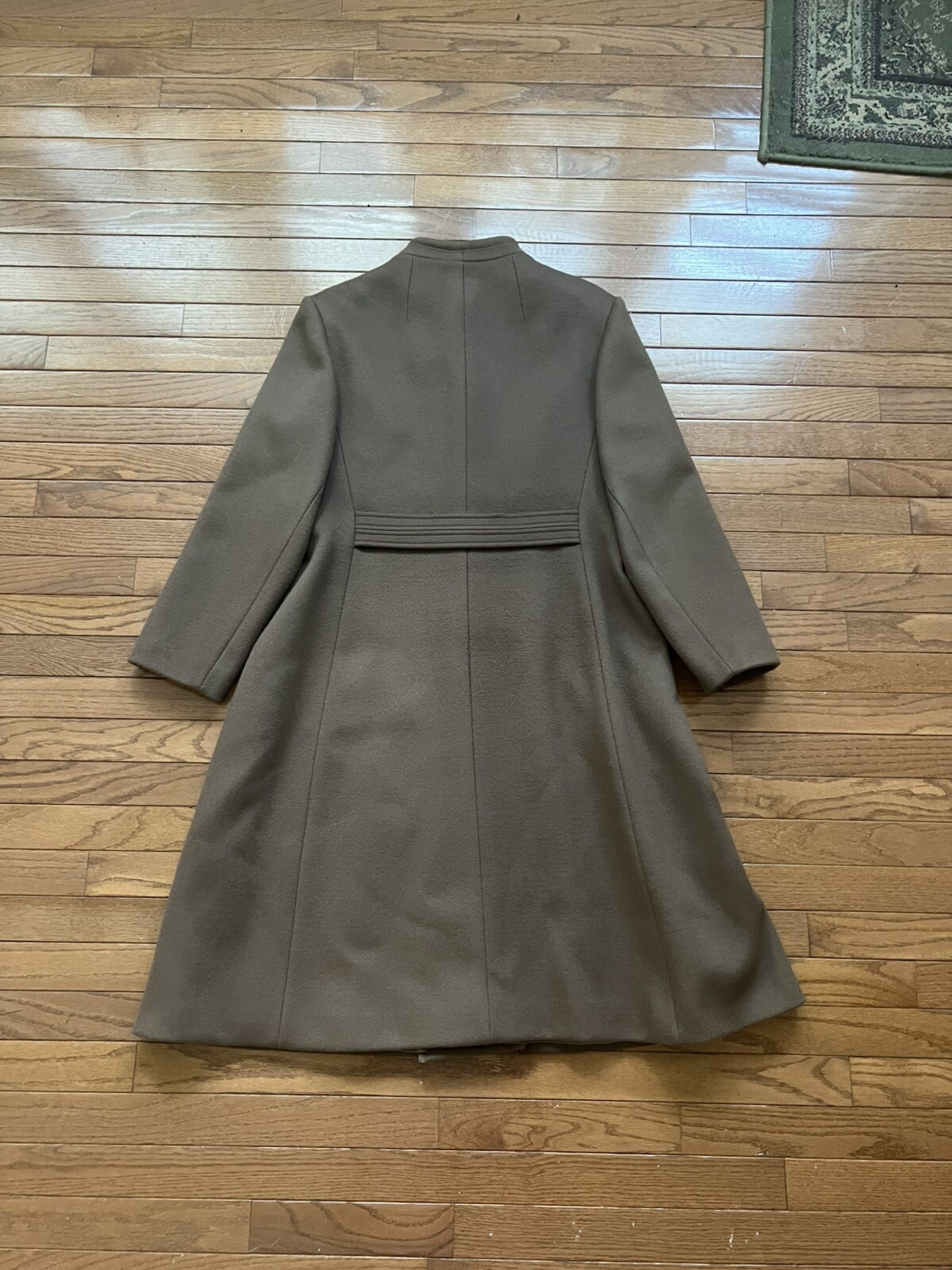Vintage Bromleigh Womens Brown Wool Coat Size 10