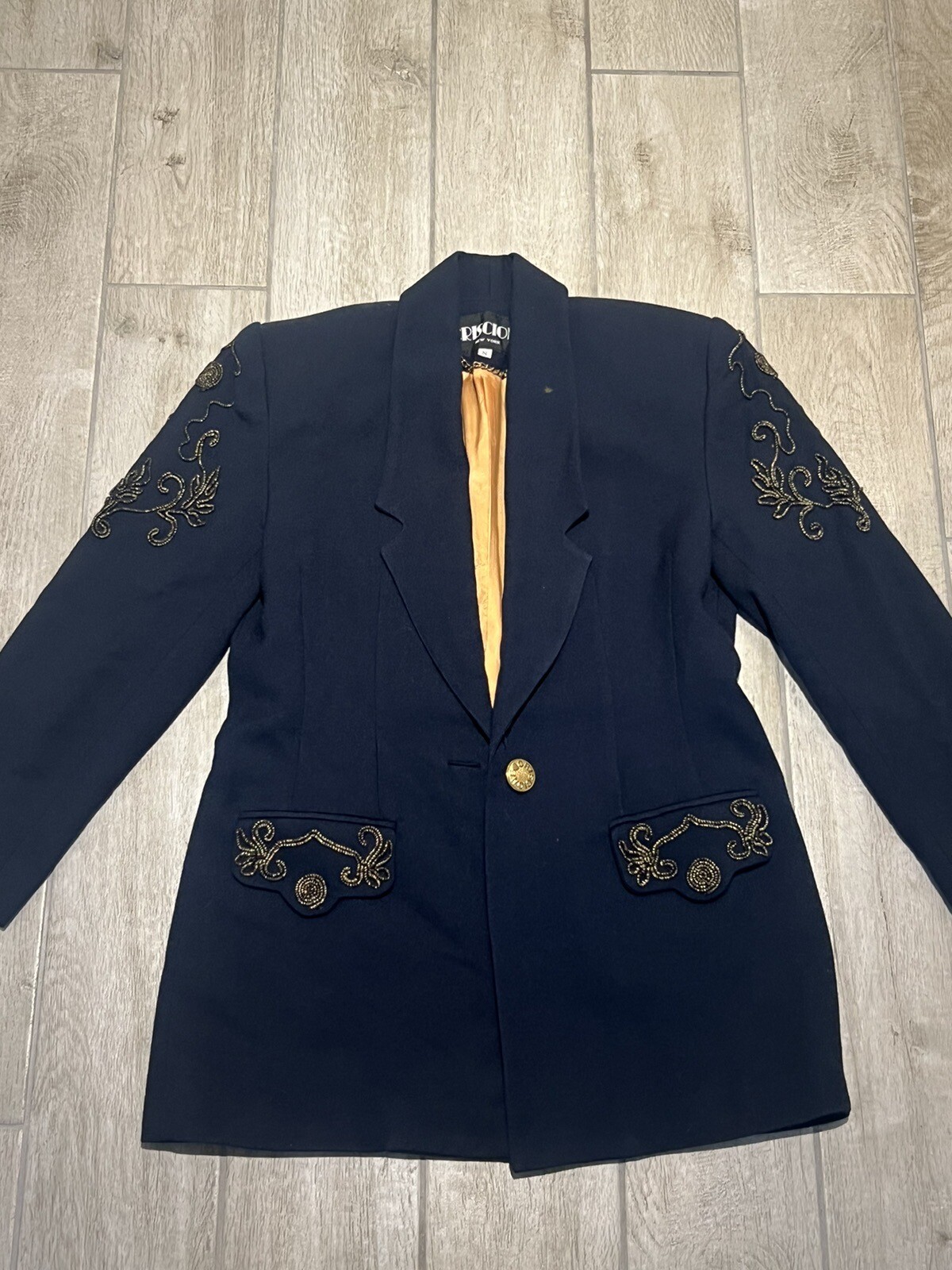 Vintage criscione Navy Blazer Size small