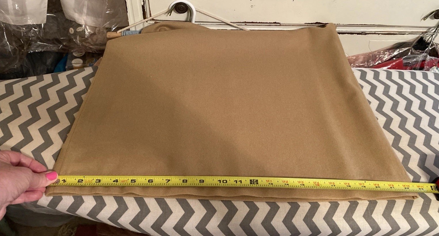 Celeste Sport VTG 70s Women 6 Camel 100% Wool Satin-lined Midi Skirt