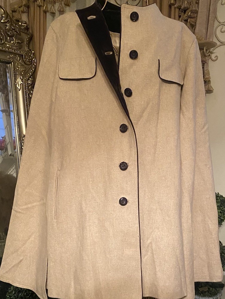 Vintage 60s Cape Country Pacer 100% Wool Poncho Cloak Waking Coat Women’s Sz XL