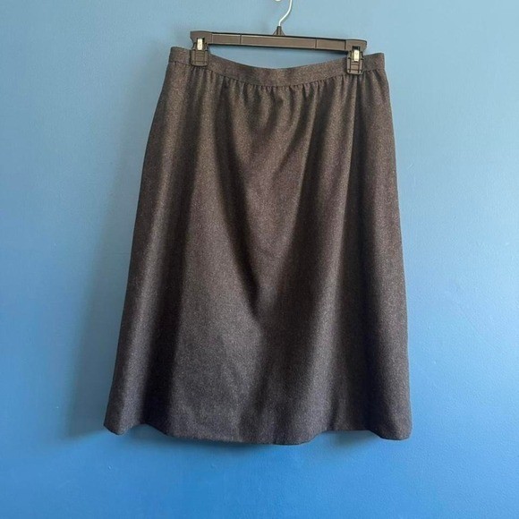 Vintage 1980s Wool Blend Suit Women’s Size Large Gray Stirling Cooper Velvet
