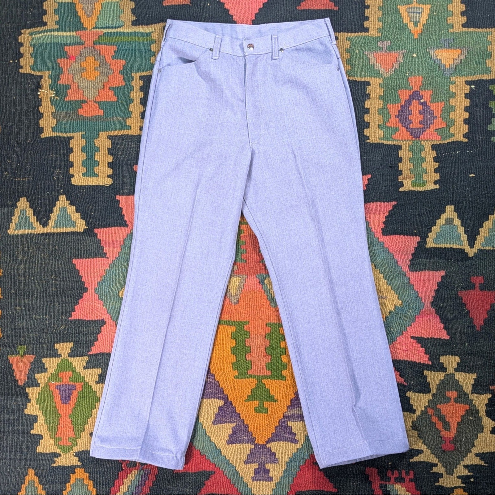 Vintage Wrangler Pants Lavender Misses 15/16 Slim Made in USA