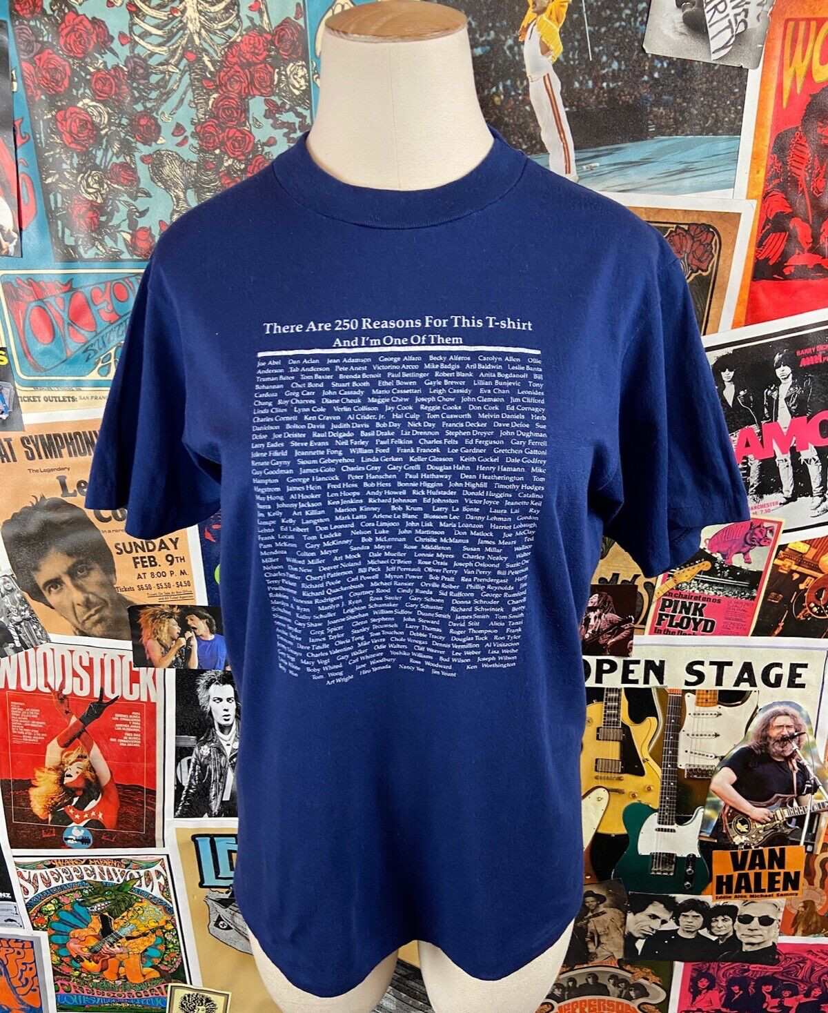 Vintage 80s There are 250 Reasons for This T-Shirt Graduation Hanes Combed Tee