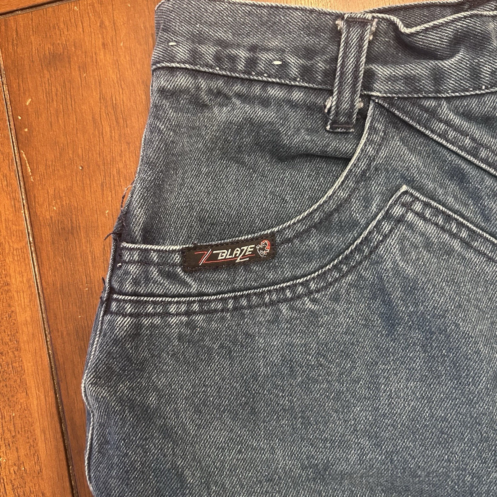 VTG Blaze Blue Bareback Jeans Rockies Rocky Mountain Jeans High-rise Size 11