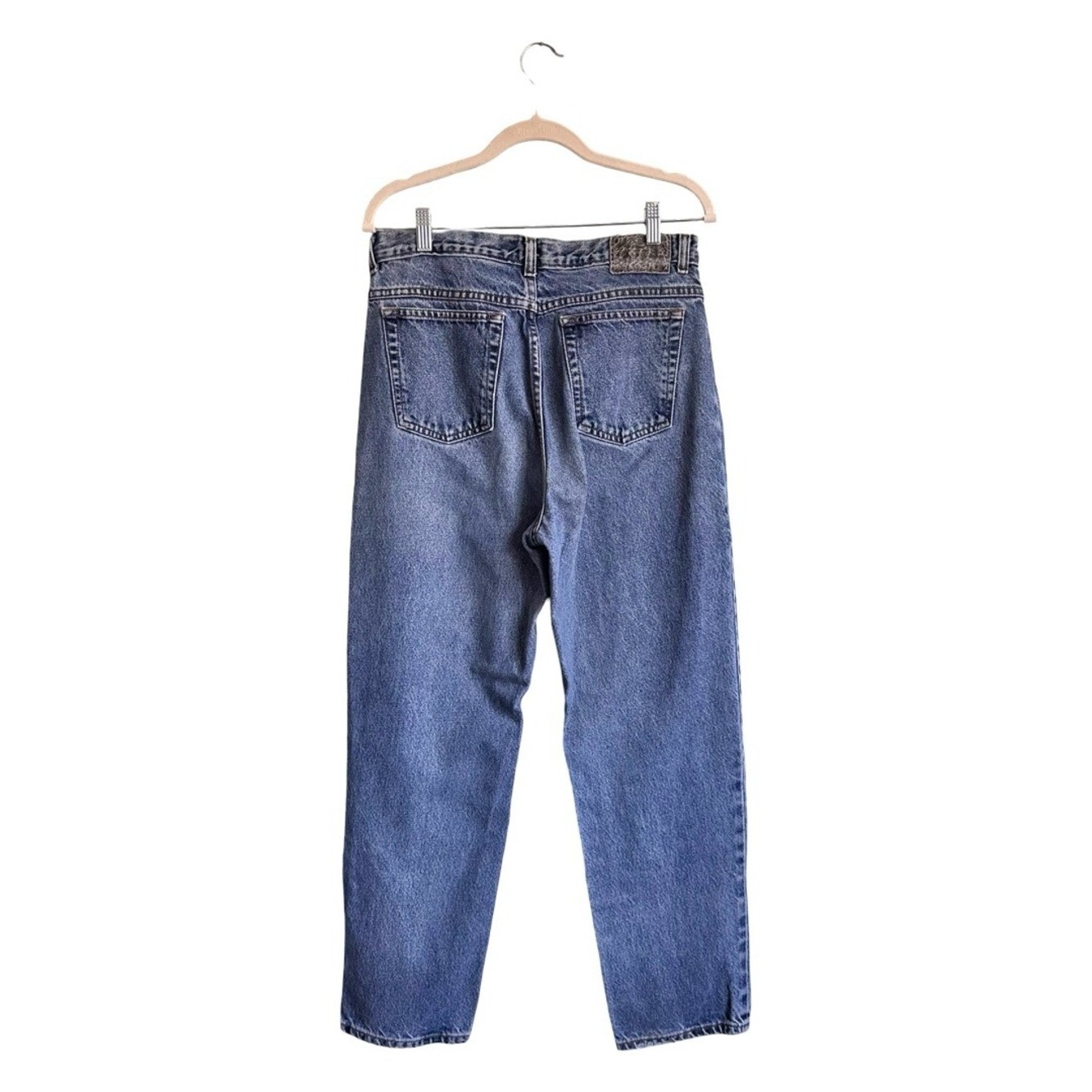 Vintage St. John’s Bay Classic Fit High Waist Blue Mom Jeans Women’s 12