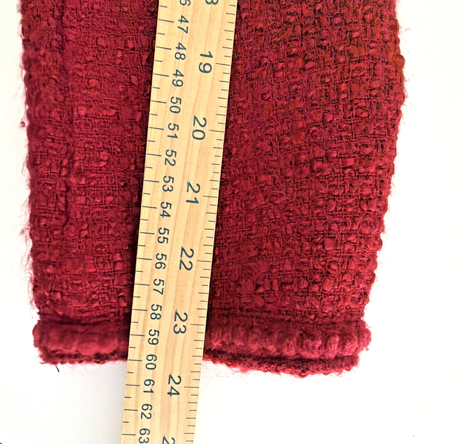 Pendleton Red Wool Blend Blazer Womens 8 Vintage Button Jacket Career Classic