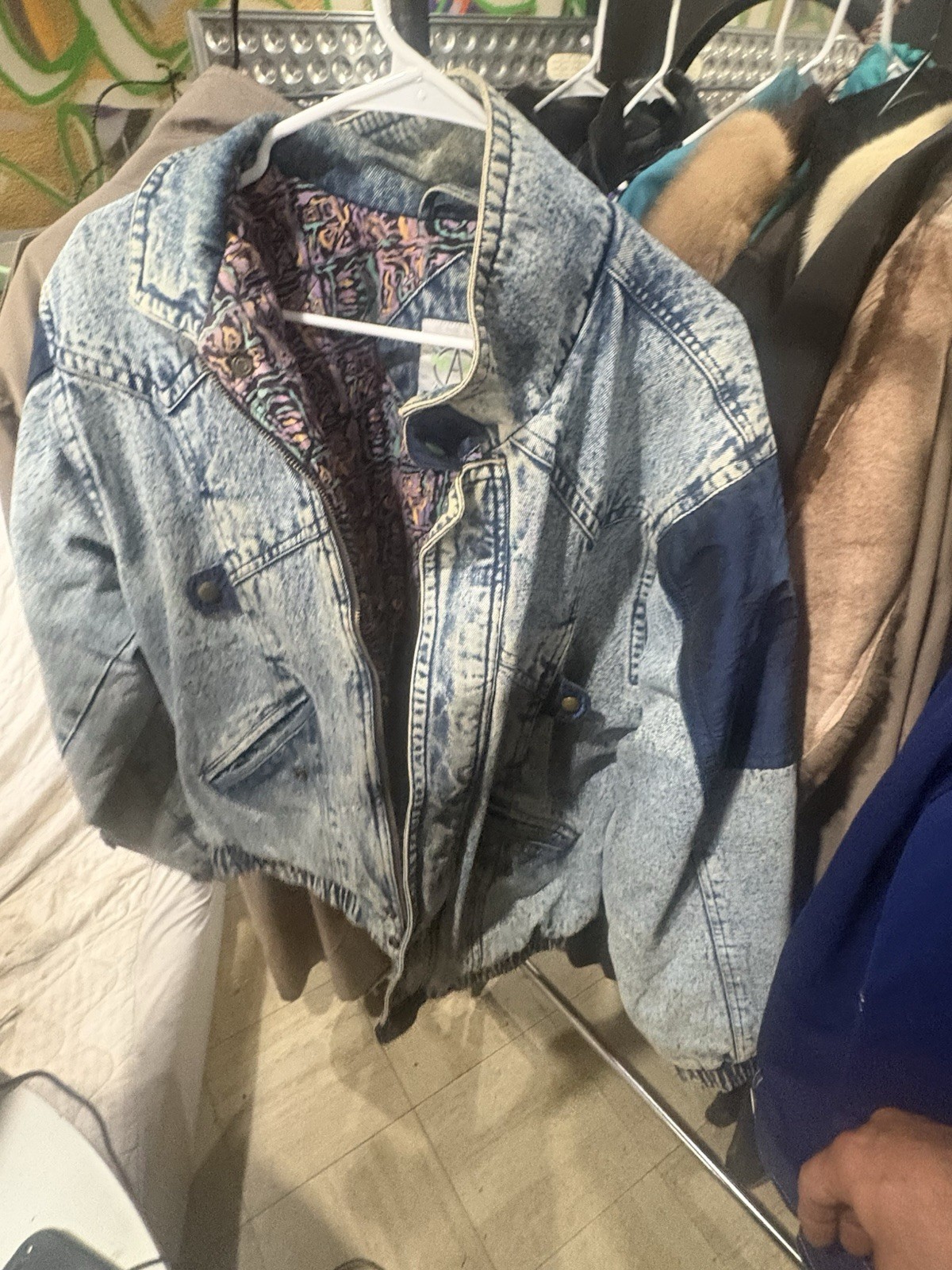 Vintage American Weekend Denim Jacket Size Medium