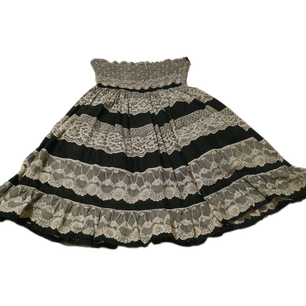 Vintage Tube Top Dress/Or Skirt. By Funky People Brand. Boho. Hippie Size Med.