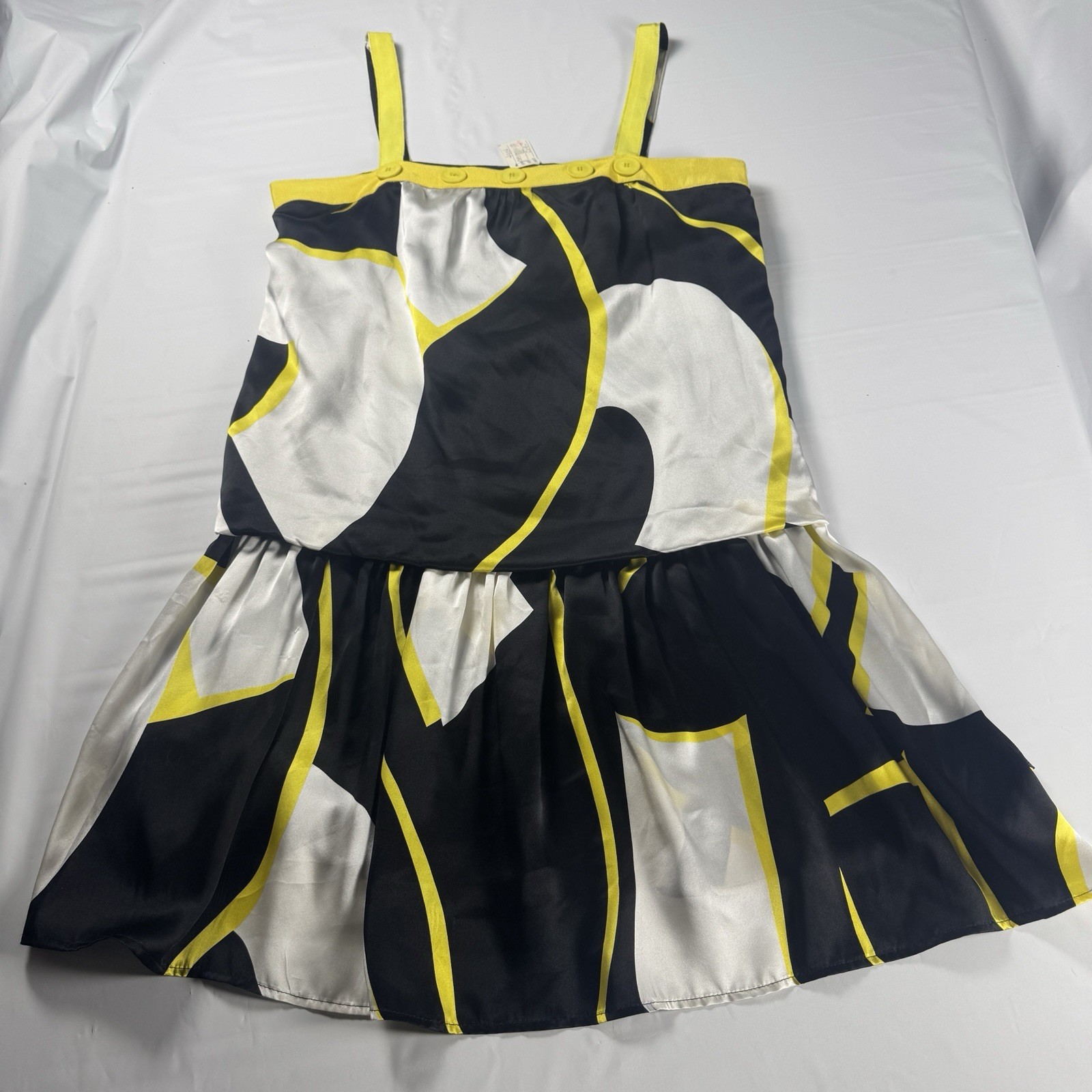 Vintage Bow and Arrow 100% Silk Dress L NWT Made USA Boutique $219