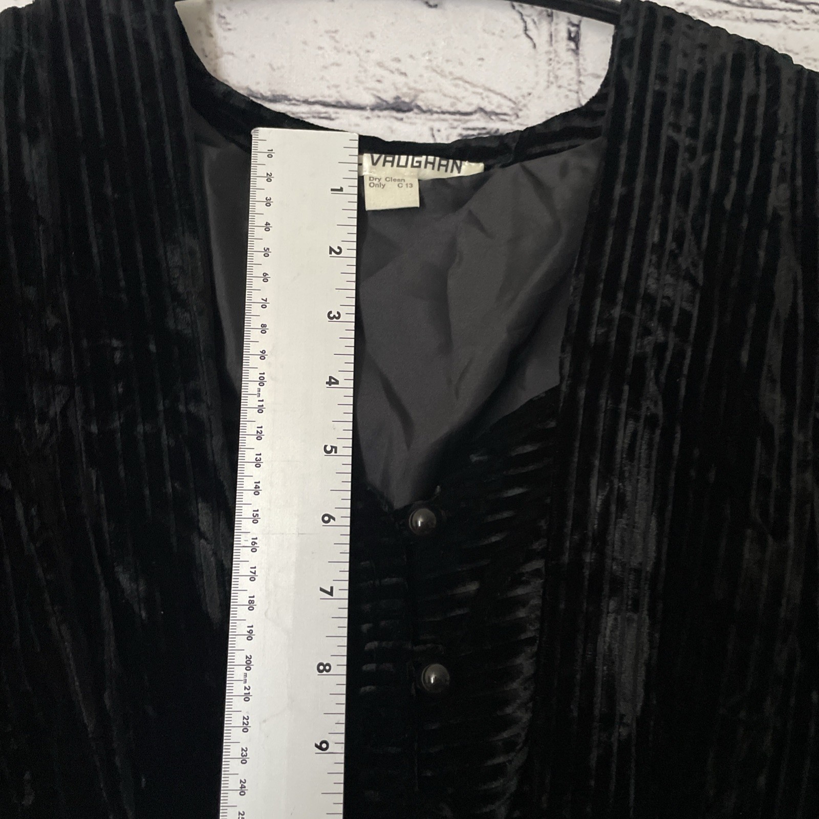 Marc Vaughan 1970s Black Dress Vintage MCM Rare Collector Timeless Runway Retro