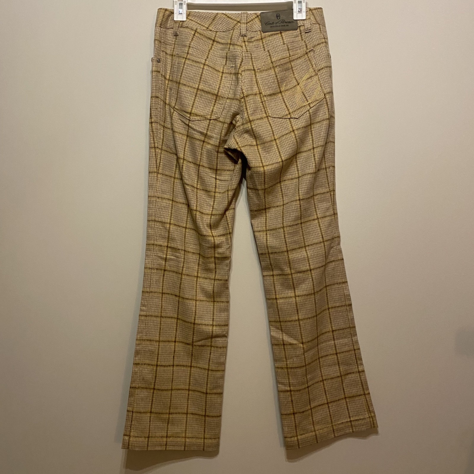 Conte of Florence Vintage Wool Flare Pants | Women’s size US 6 EU 44