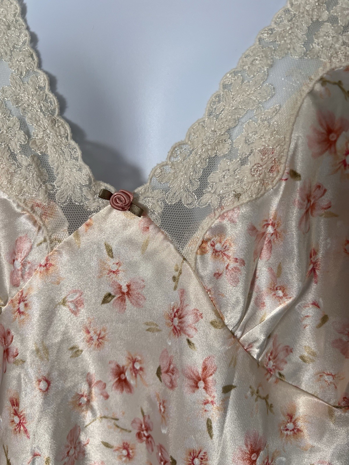 Secret Treasures Nightie Size 3x Peachy Nightgown Nightie Silky