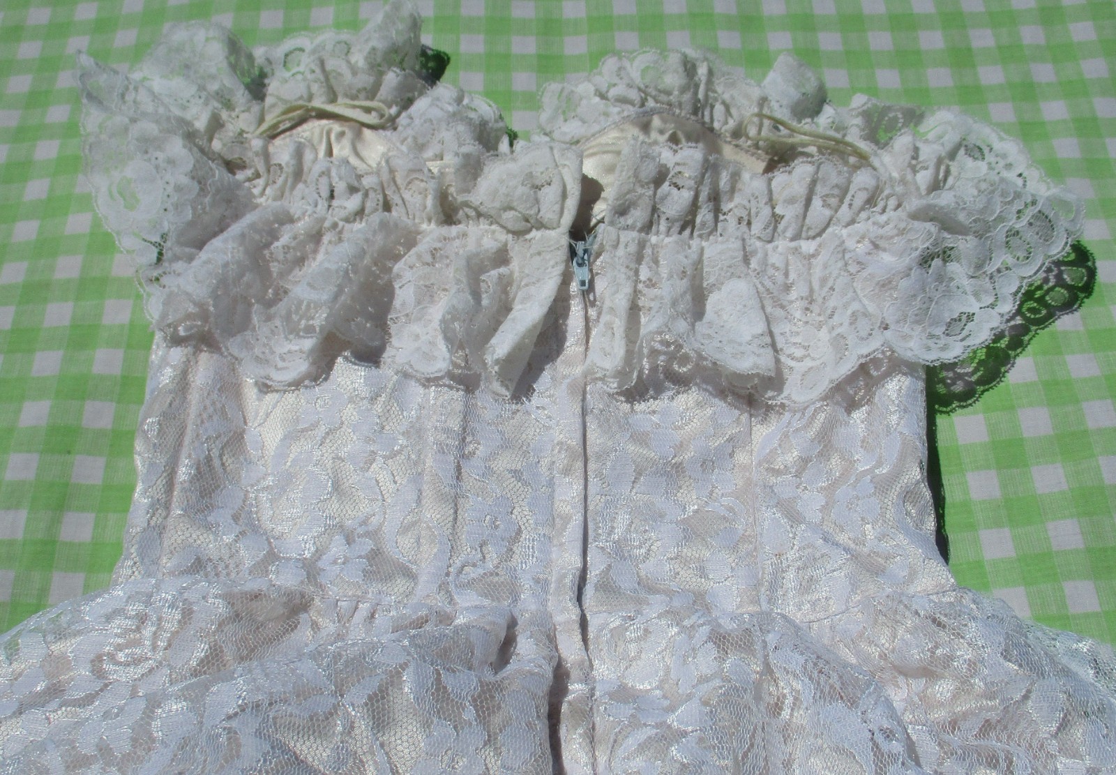 Vintage 70s 80s Gunne Sax Jessica Rococo Southern Bell Strapless Ball Gown Dress
