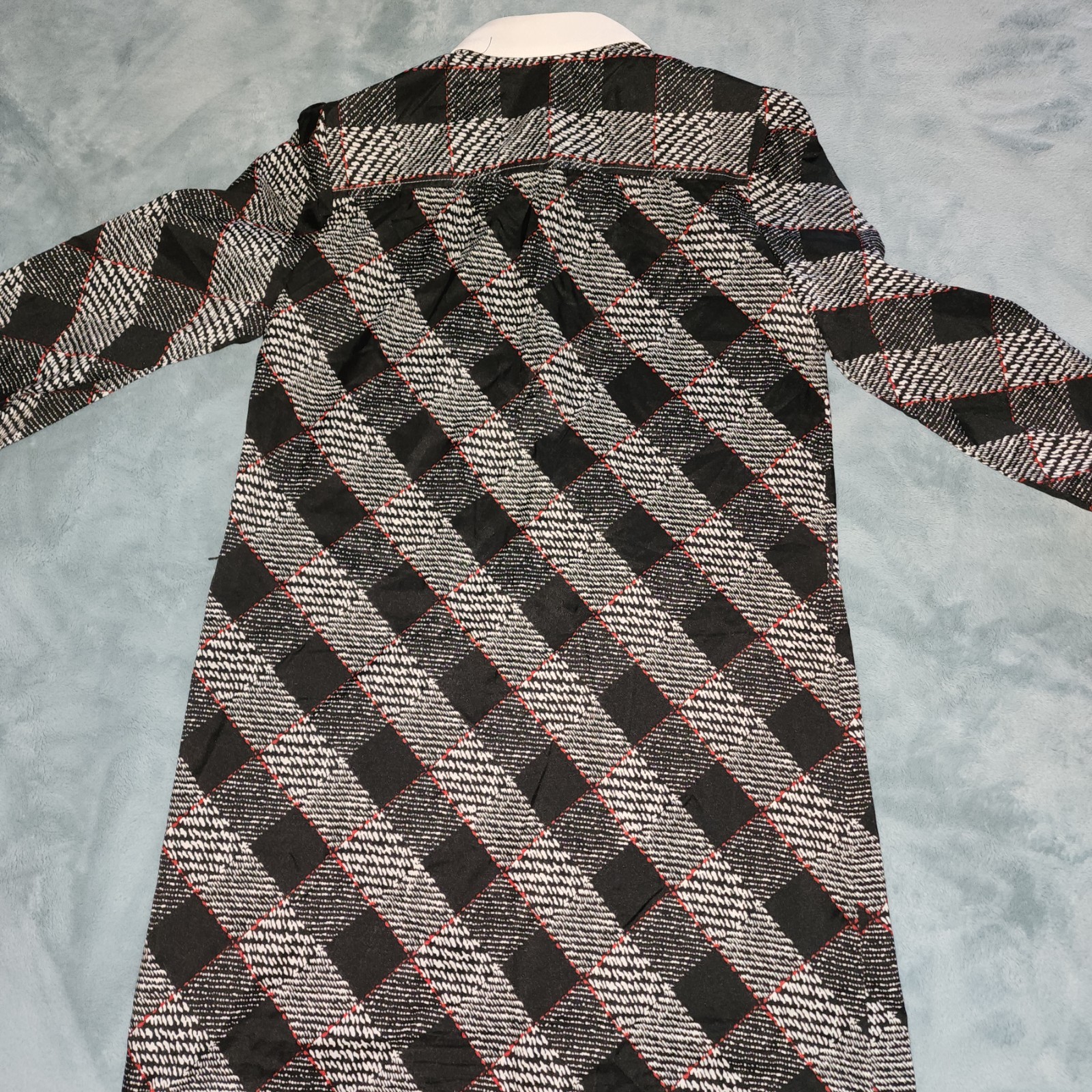 Vintage 1970s Schrader Sport New York Size 6 Collar Neck Secretary Librarian
