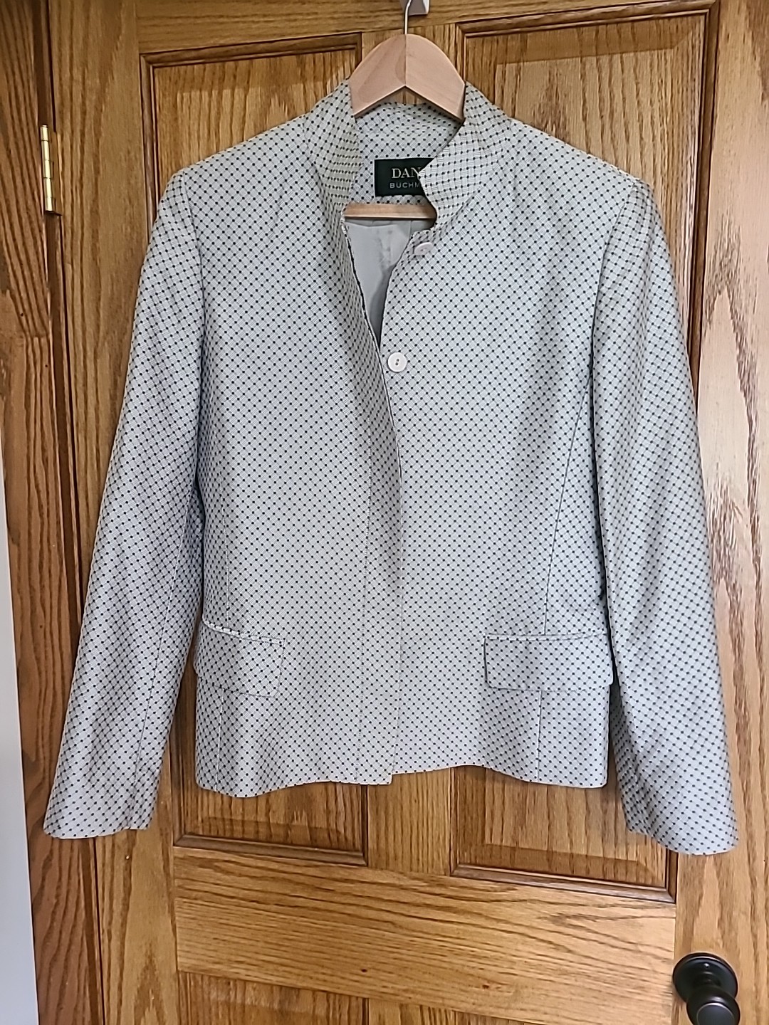 Dana Buchman Cotton & Silk Blazer, Women’s Size 8