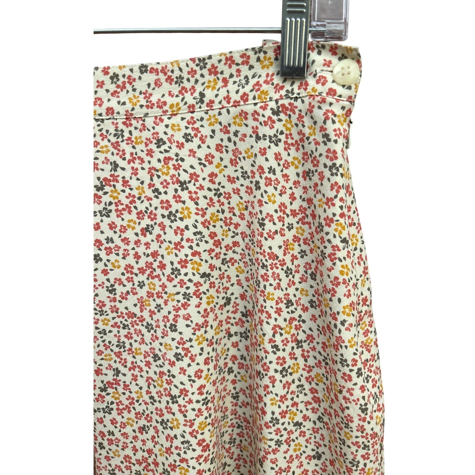 Vintage 90s Retro Rena Rowan Saville Midi Skirt Cottagecore Grandmacore Floral