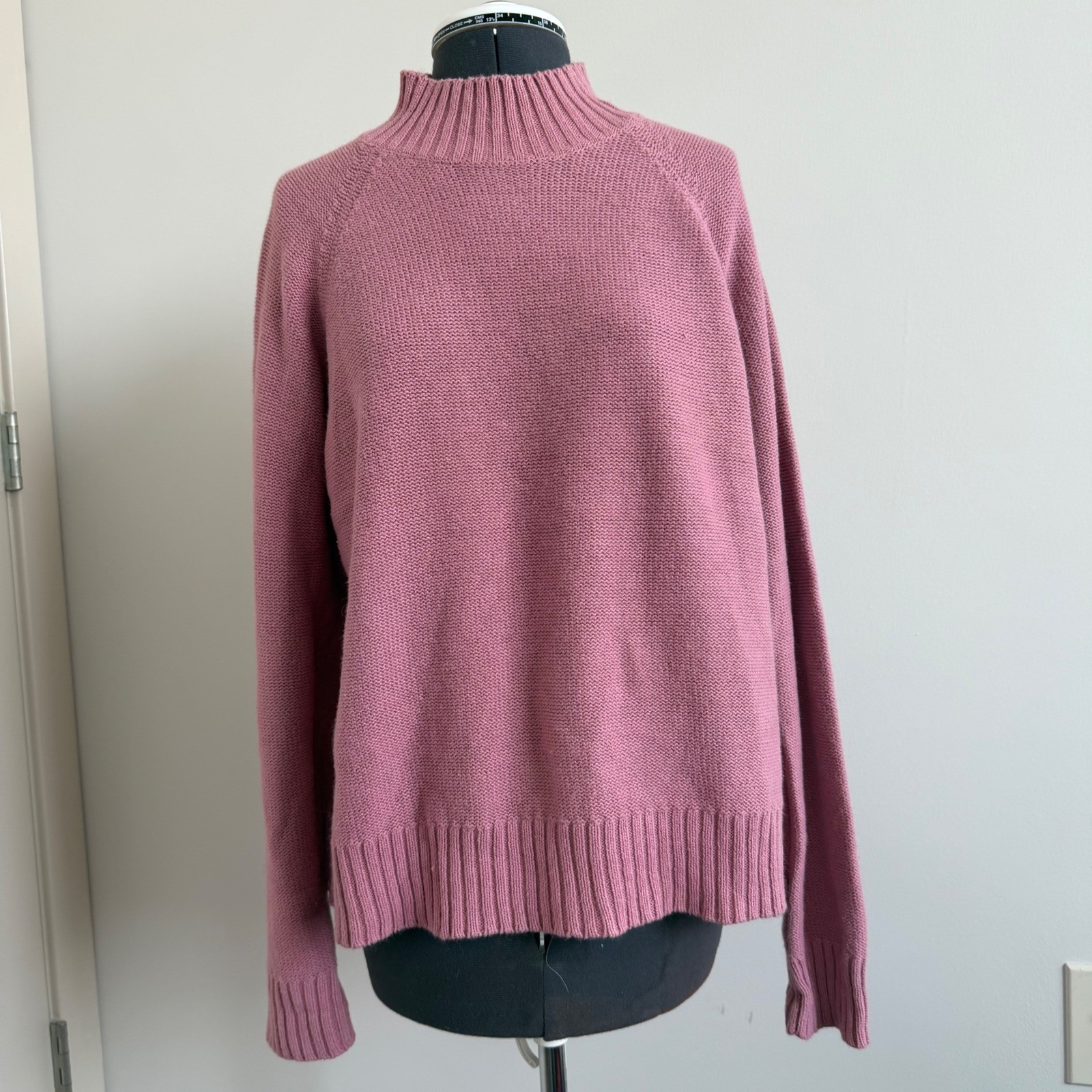 Vintage Christopher and Banks Ramie-Cotton Turtleneck Sweater