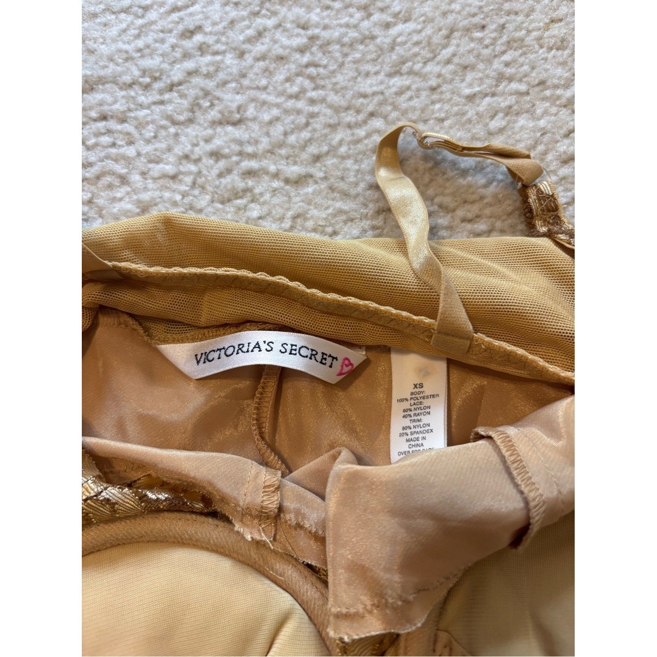 Victoria’s Secret Vintage Gold Slip Dress