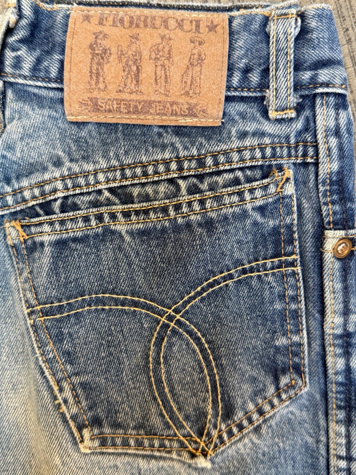 Vintage Fiorucci Made In Italy Jeans Studio 54 Era Rare Fashion Archive Size 25