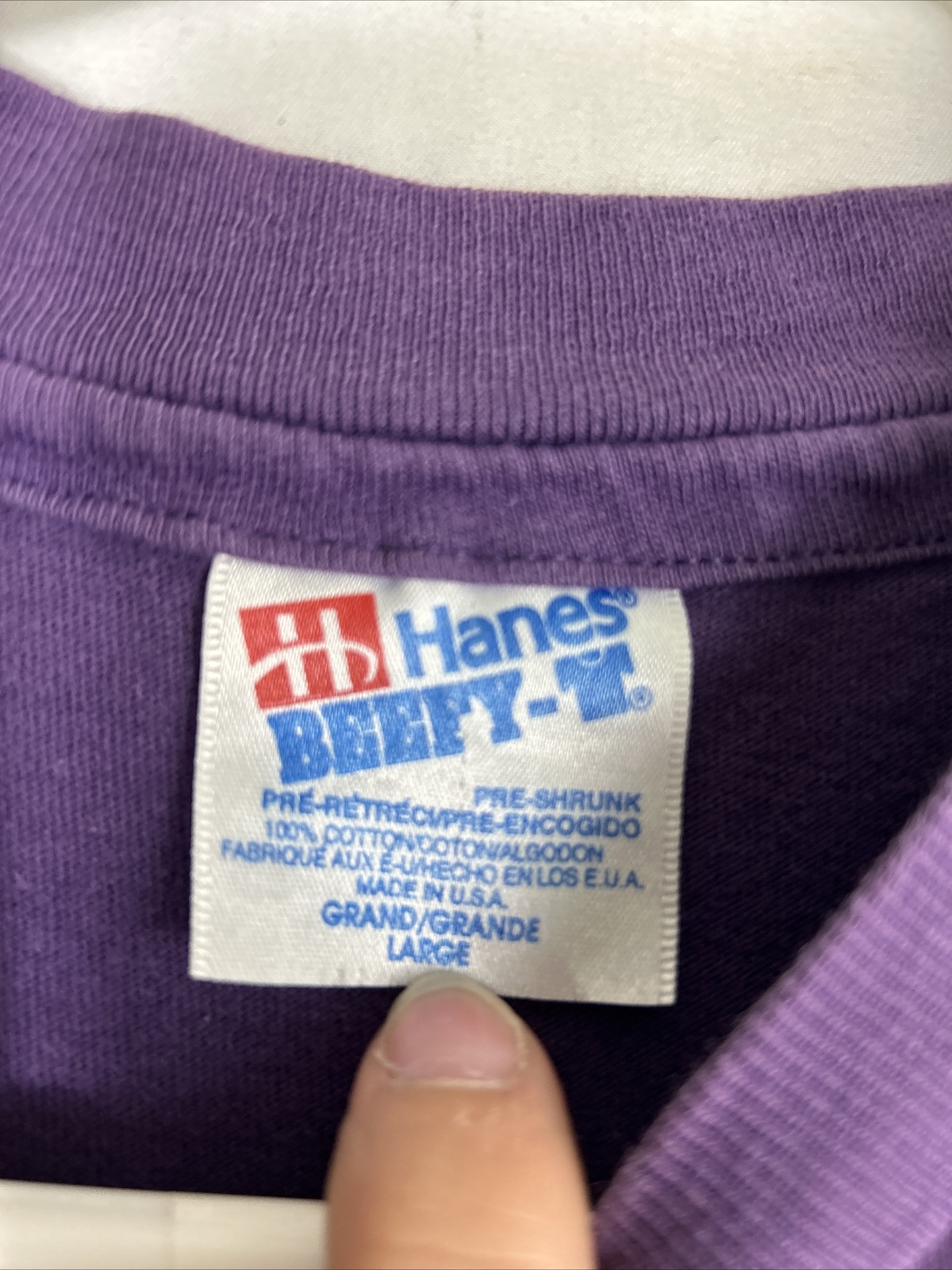 Hanes Vintage Women’s Large Mountain Spirit Utah Landscape 1993 Tee T-Shirt