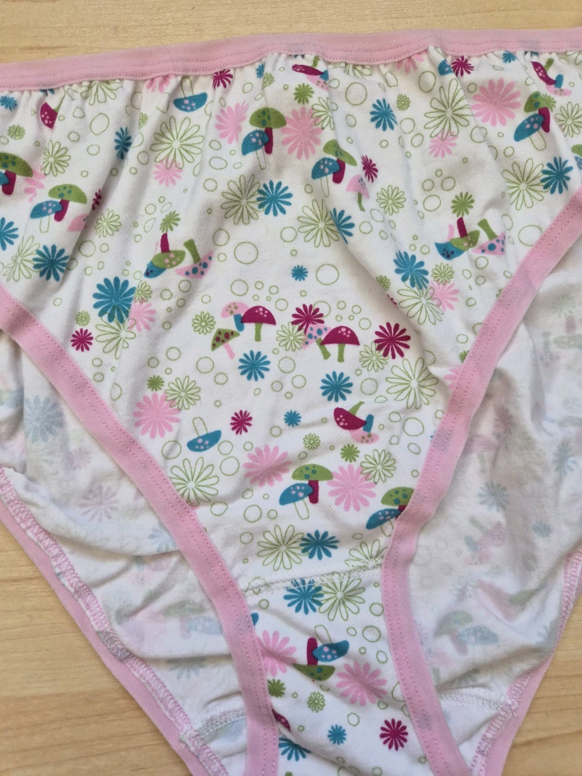 Vintage 2007 y2k St Eve Women’s Hi Rise Cotton Brief Panties NWT Medium Pink