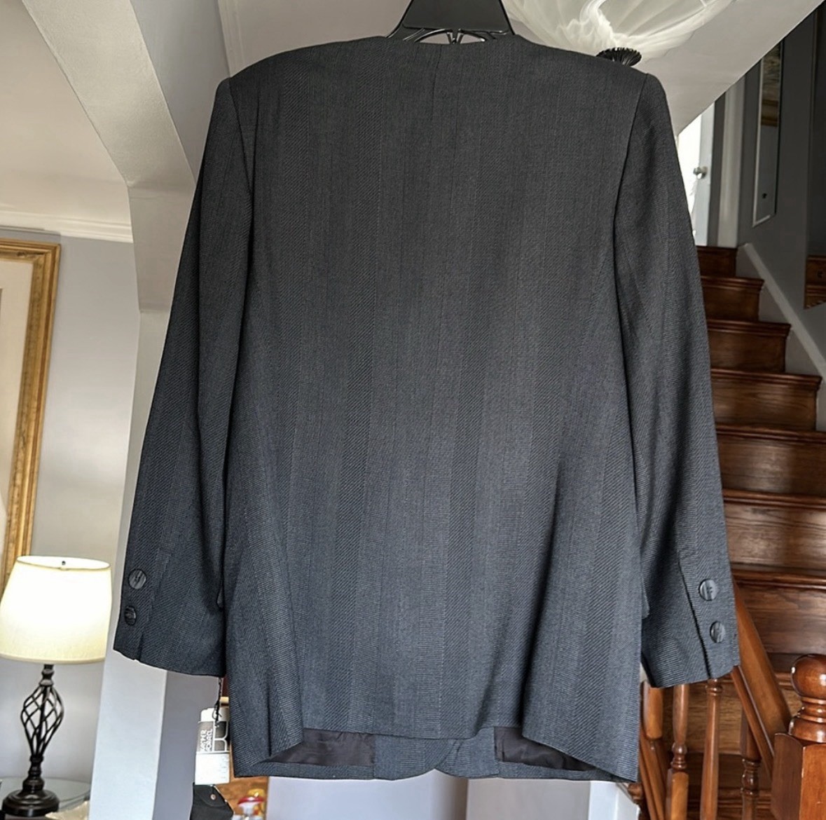 NWT Vintage 90s Kasper for ASL Long Jacket Sz 10