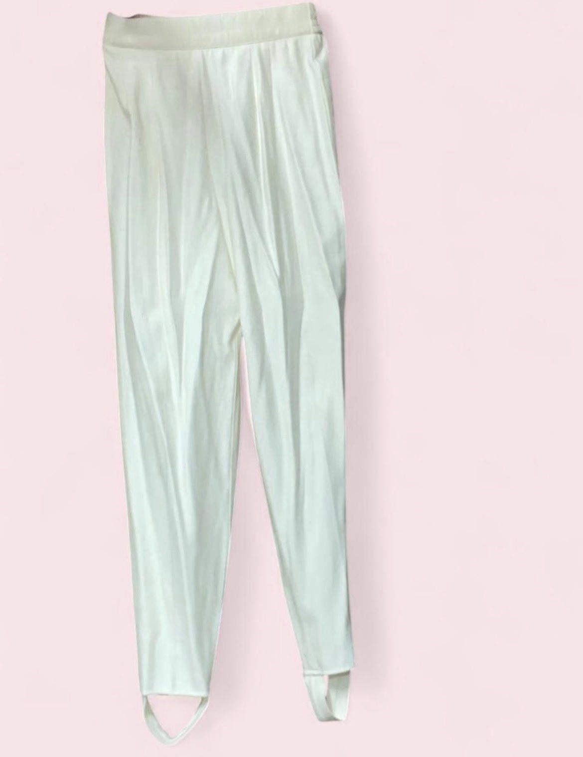 Vintage 80s Cream White pantsuit set