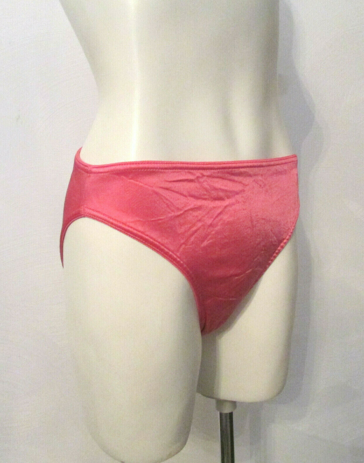 90s Victoria’s Secret Liquid Second Skin Satin High Leg Hipster Bikini Panties S
