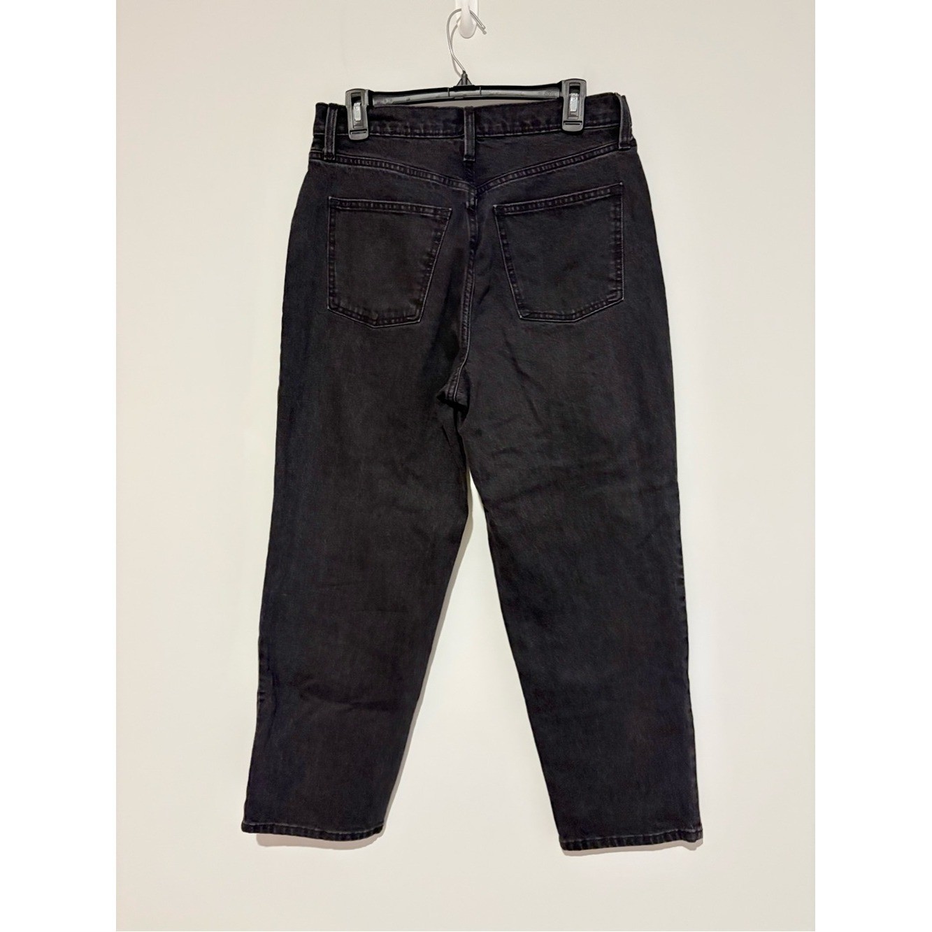 Universal Thread High-Waist vintage straight Cropped Jeans black size 10/30R