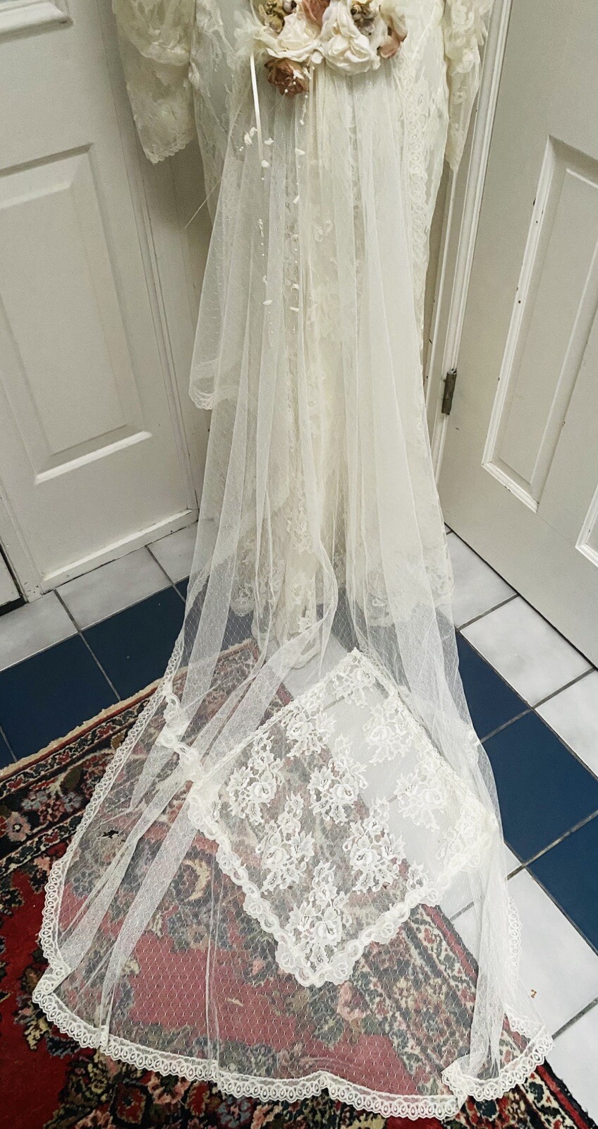 New WT 1970’s Susan Lane’s Country Elegance Victorian Wedding Dress 8