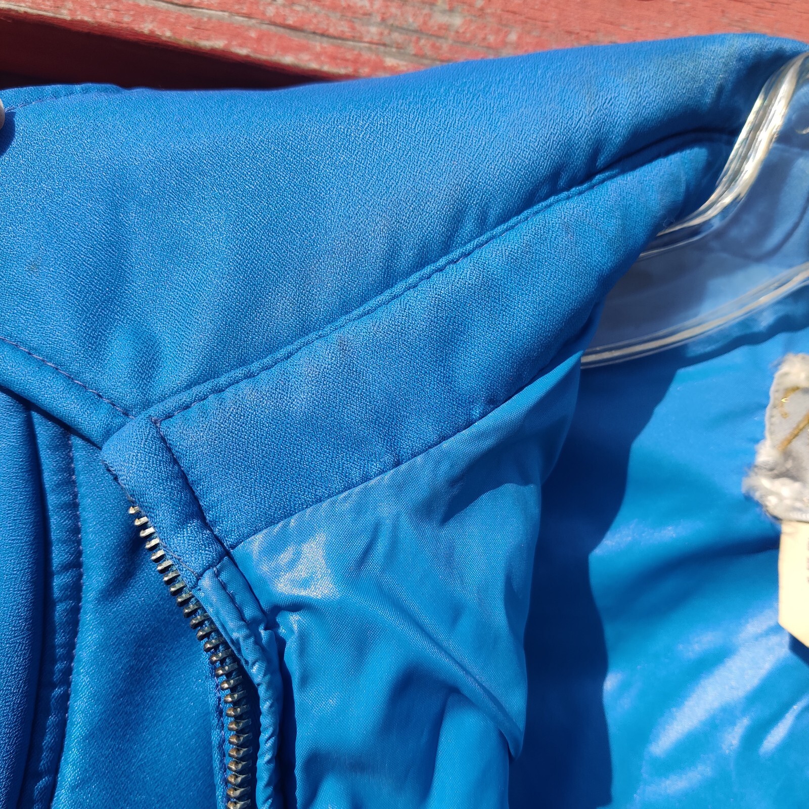 Vintage Roffe Women’s Ski Sally Jacket Coat Bright Blue Sz Medium