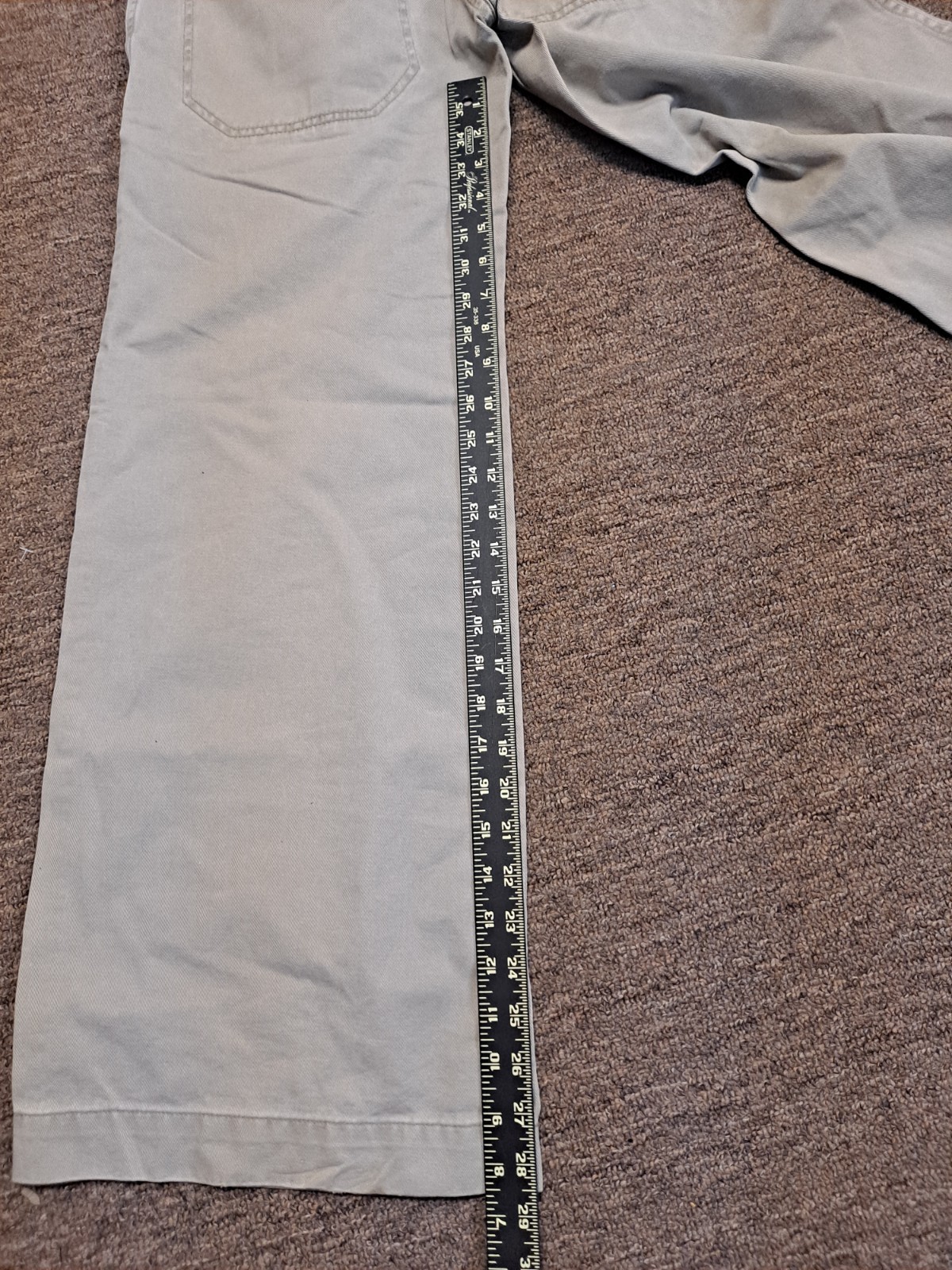 VTG 90s JNCO Girlie Stuff Khaki Denim Pants Size 1 Baggy Skater Y2K Wide Leg