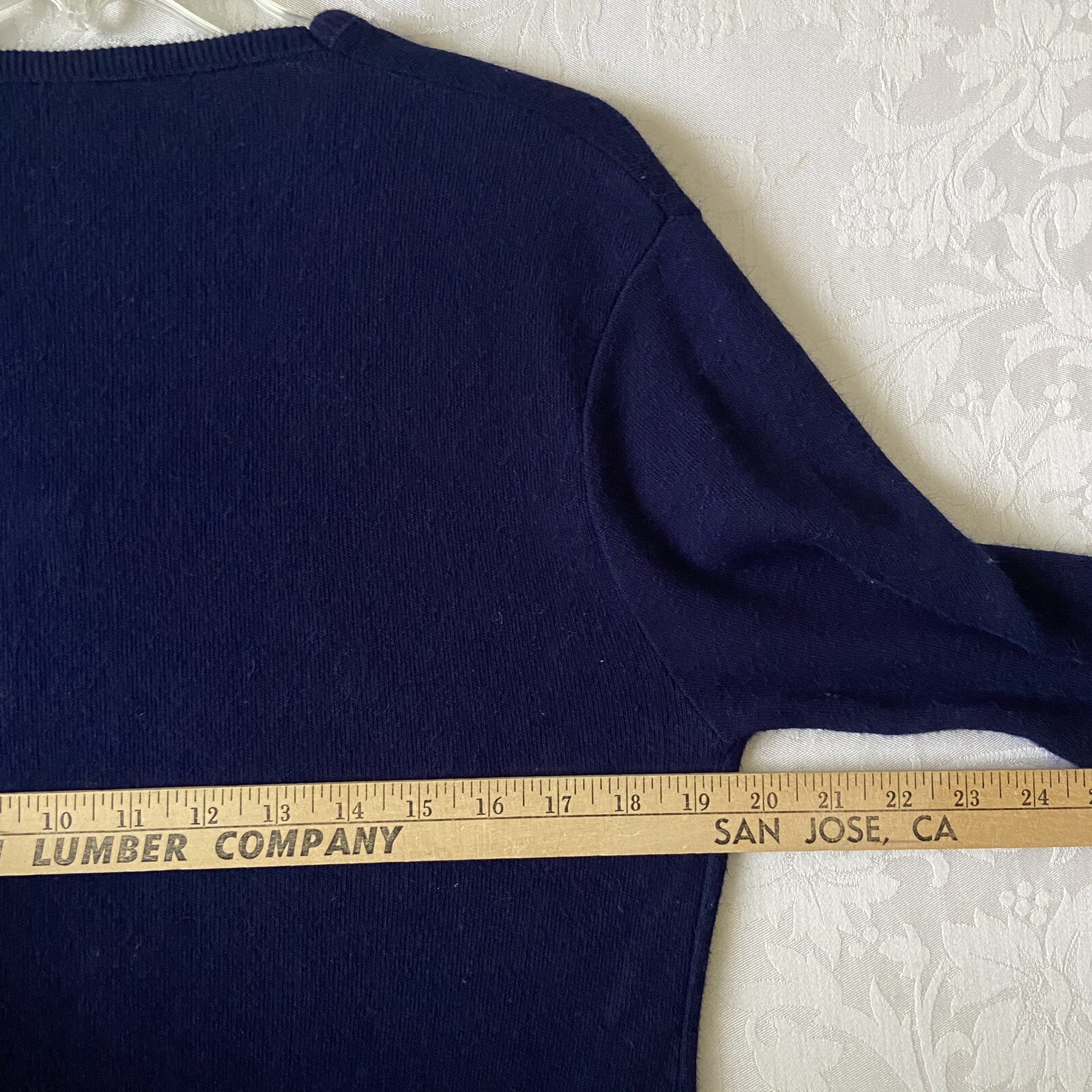 Vintage Sears Sportswear Sweater Blue Long Sleeve Women M Chest 39 Length 25 Y2K