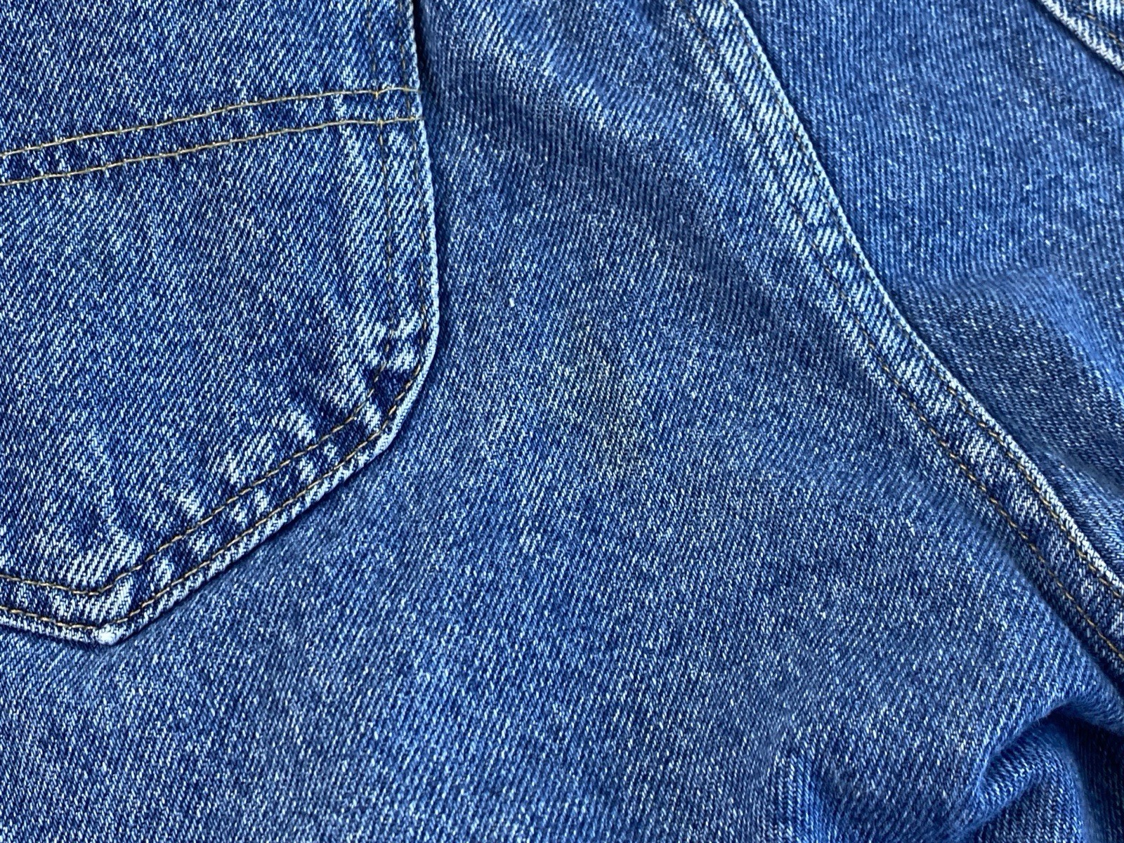 Vintage RIDERS women’s high-waisted 100% cotton blue denim jeans SIZE: 14M