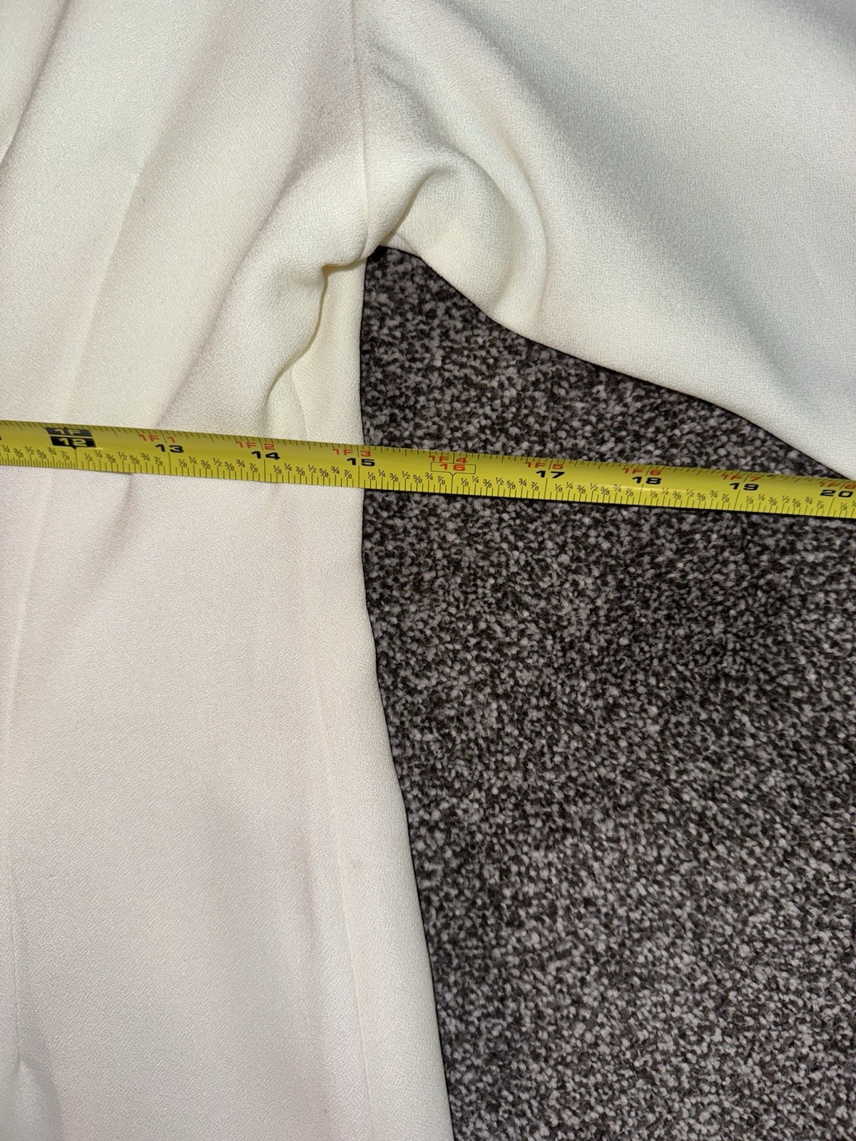 Vintage 1990’s ABS Cream Cocktail Dress Size 10 Elegant
