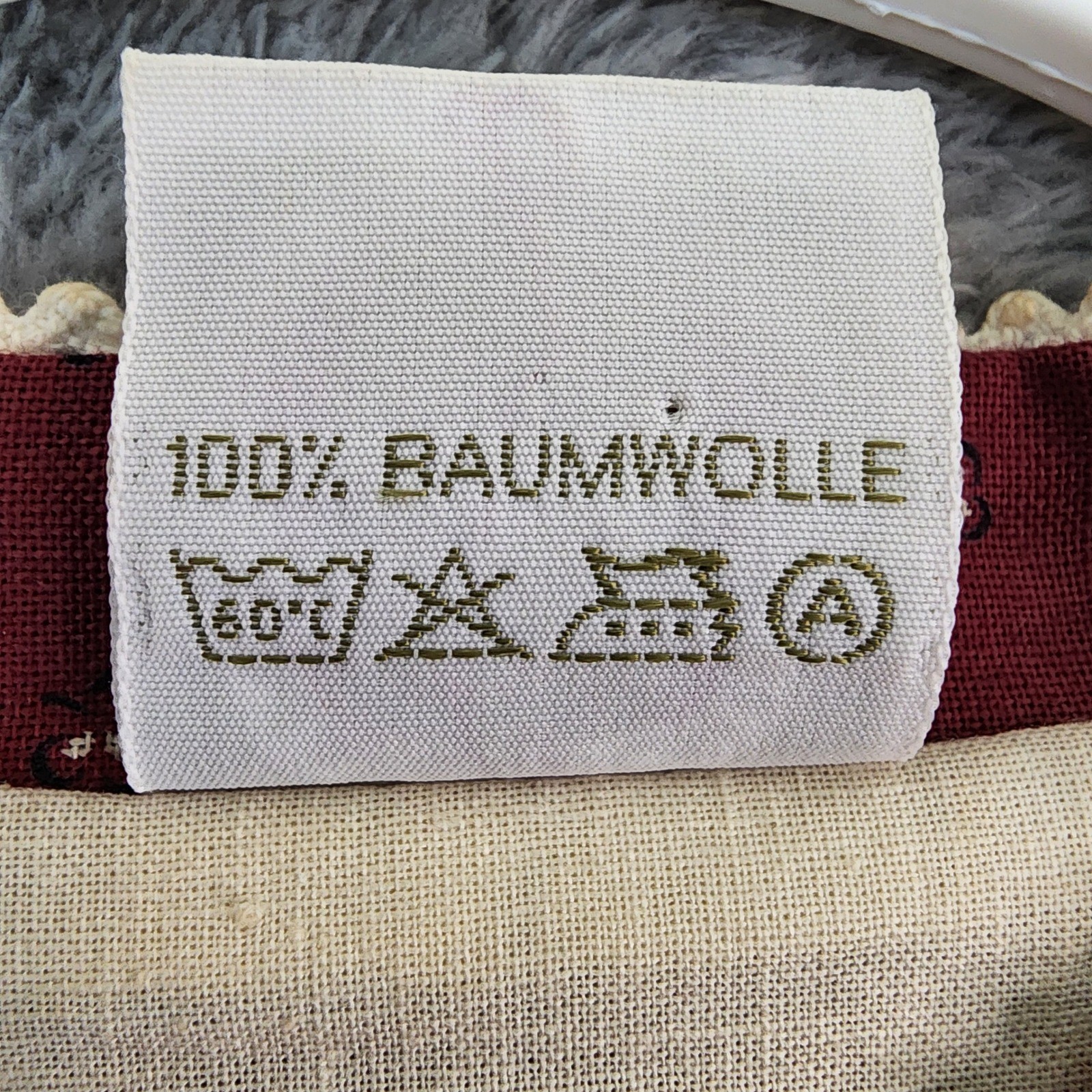 Hammerschmid Trachten Sportiv Dress Womens Size 46 Burgundy Midi with Apron Vtg