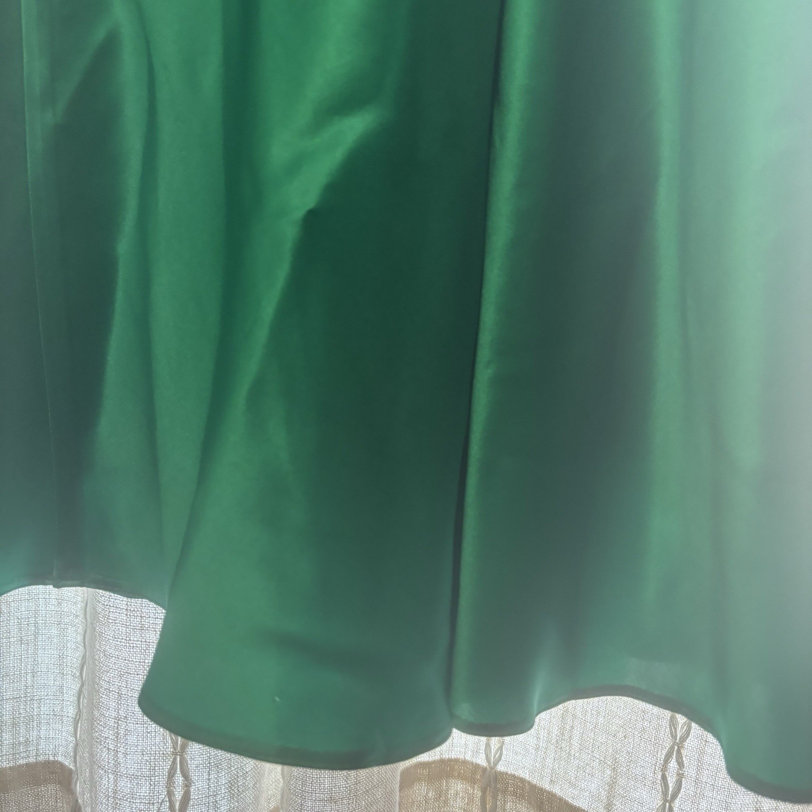 Cachet, Vintage , Green Dress , Silk, Refer To Pics For Inf And Measurements.