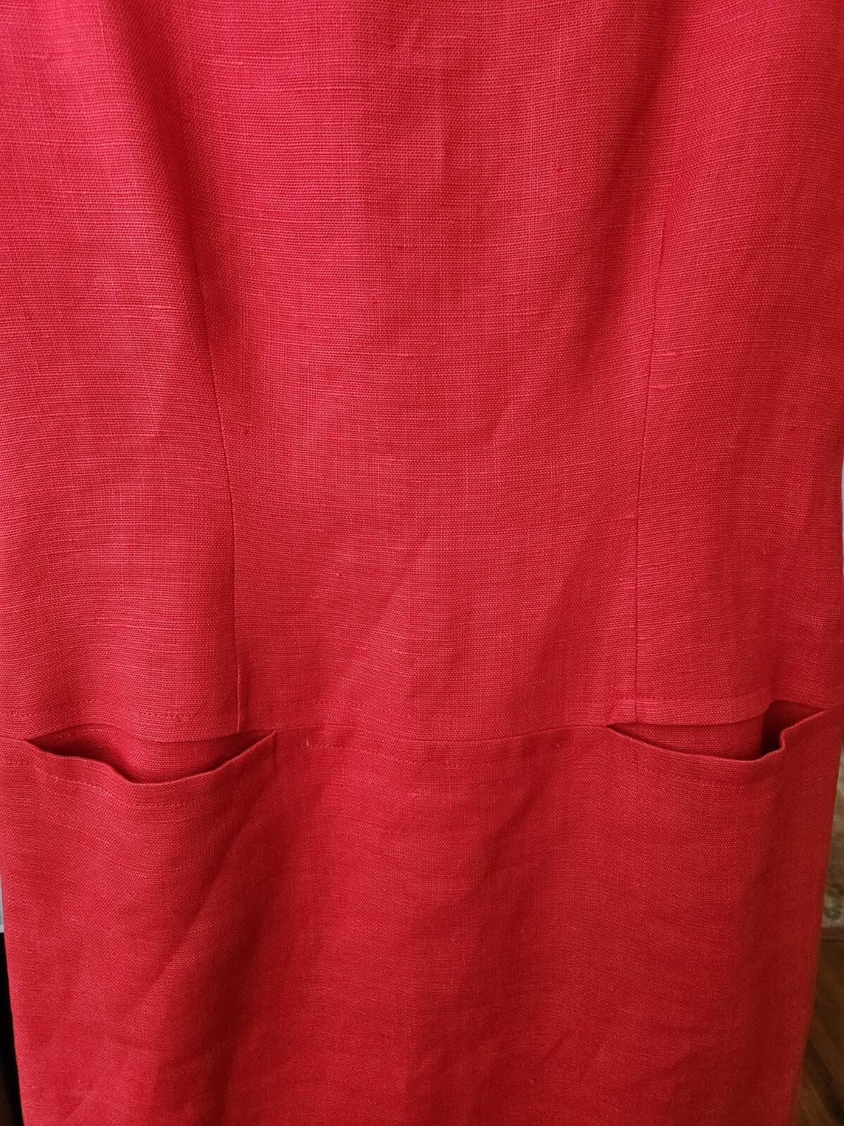 VTG Red Carolyne Roehm Bergdorf Goodman 50s/60s 1950s-1960s Size 10 Dress
